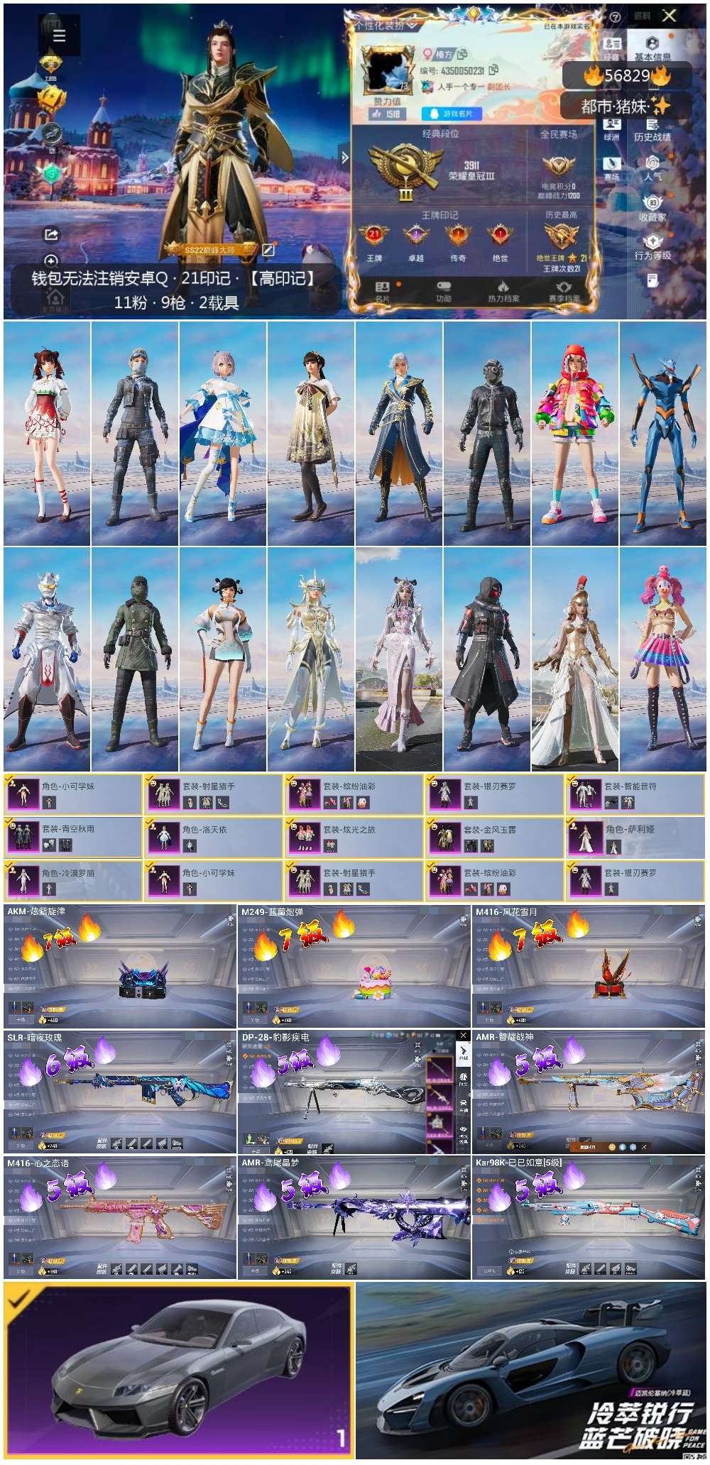 HPSJ417515和平精英账号详情图4