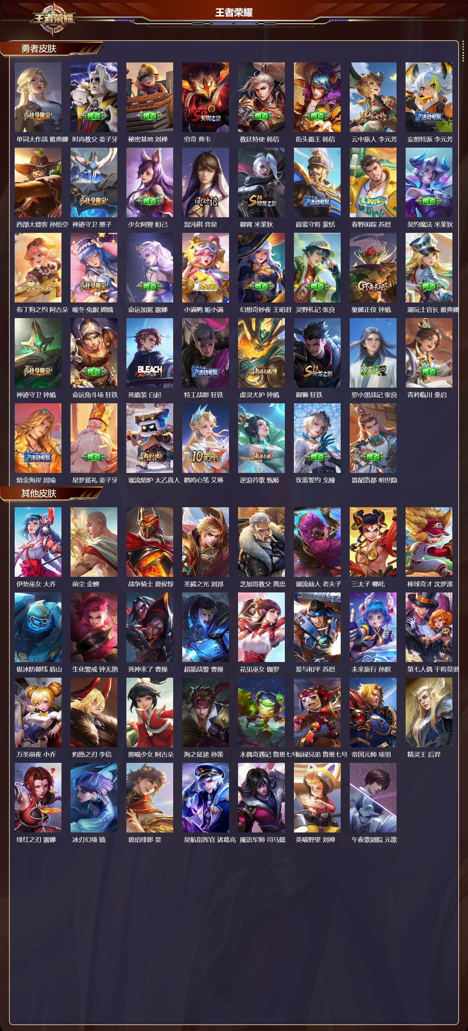 WZQM423867王者荣耀账号详情图6 WZQM423867王者荣耀账号详情图6