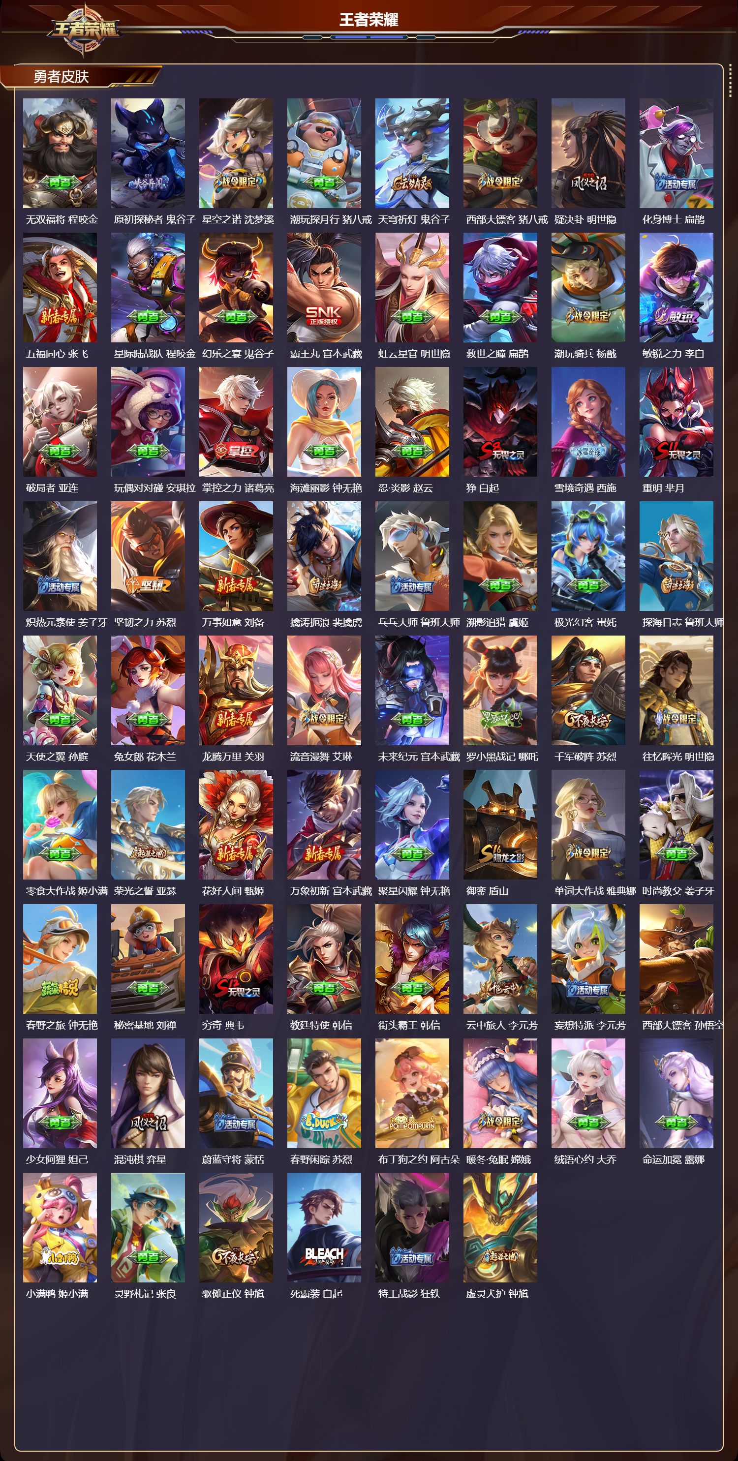 WZMK423858王者荣耀账号详情图4