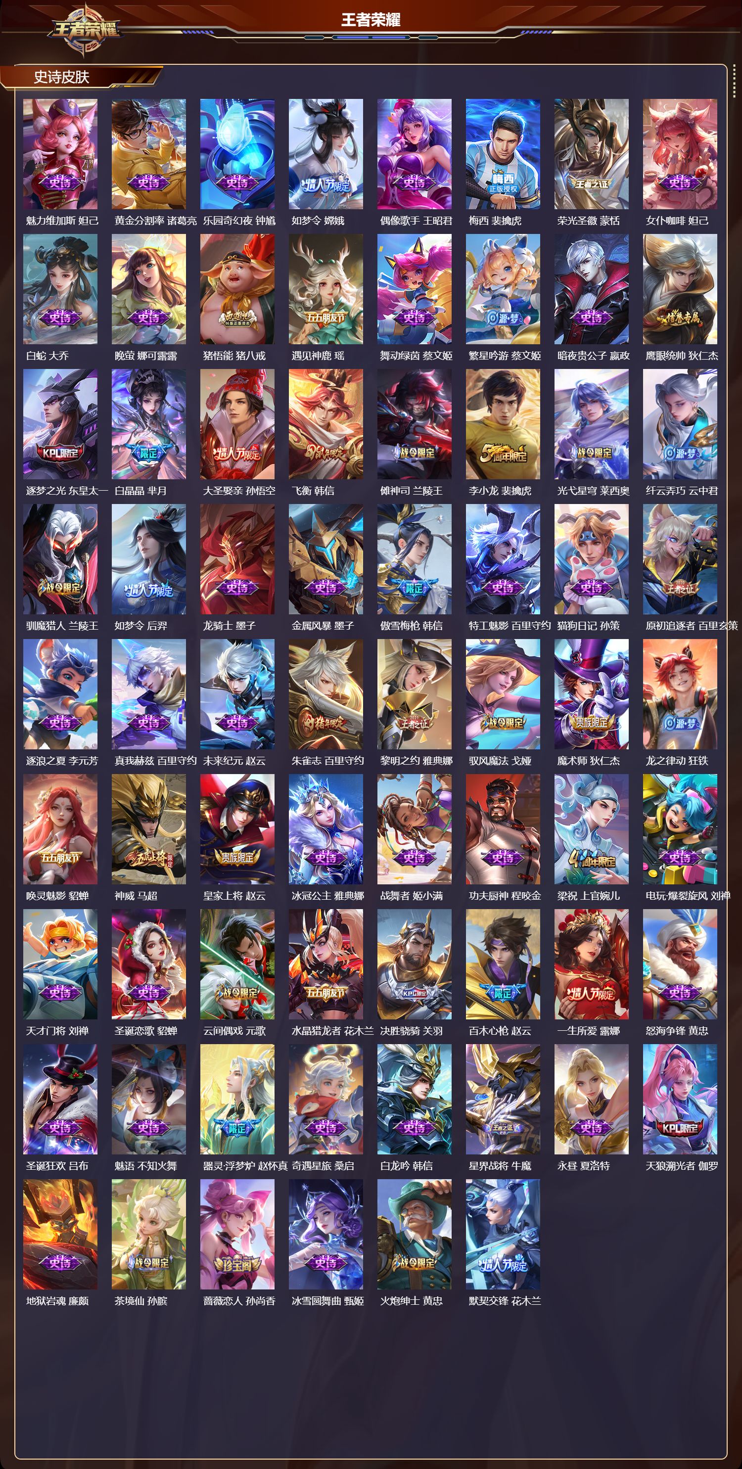 WZCMW420186王者荣耀账号详情图7