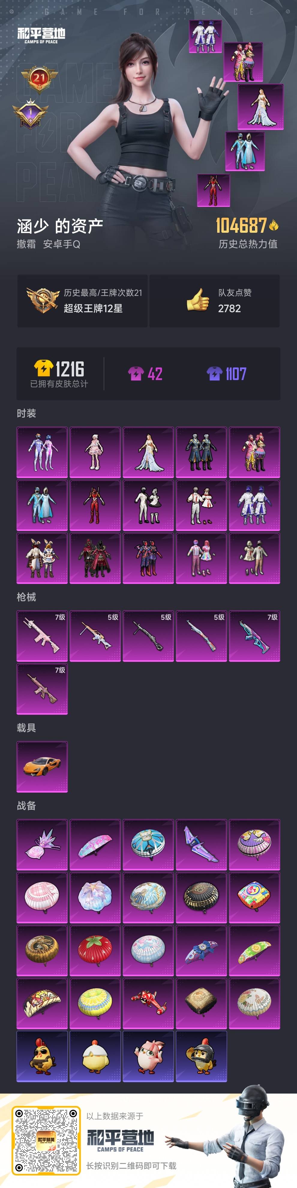 HPCMW412431和平精英账号详情图3 HPCMW412431和平精英账号详情图3