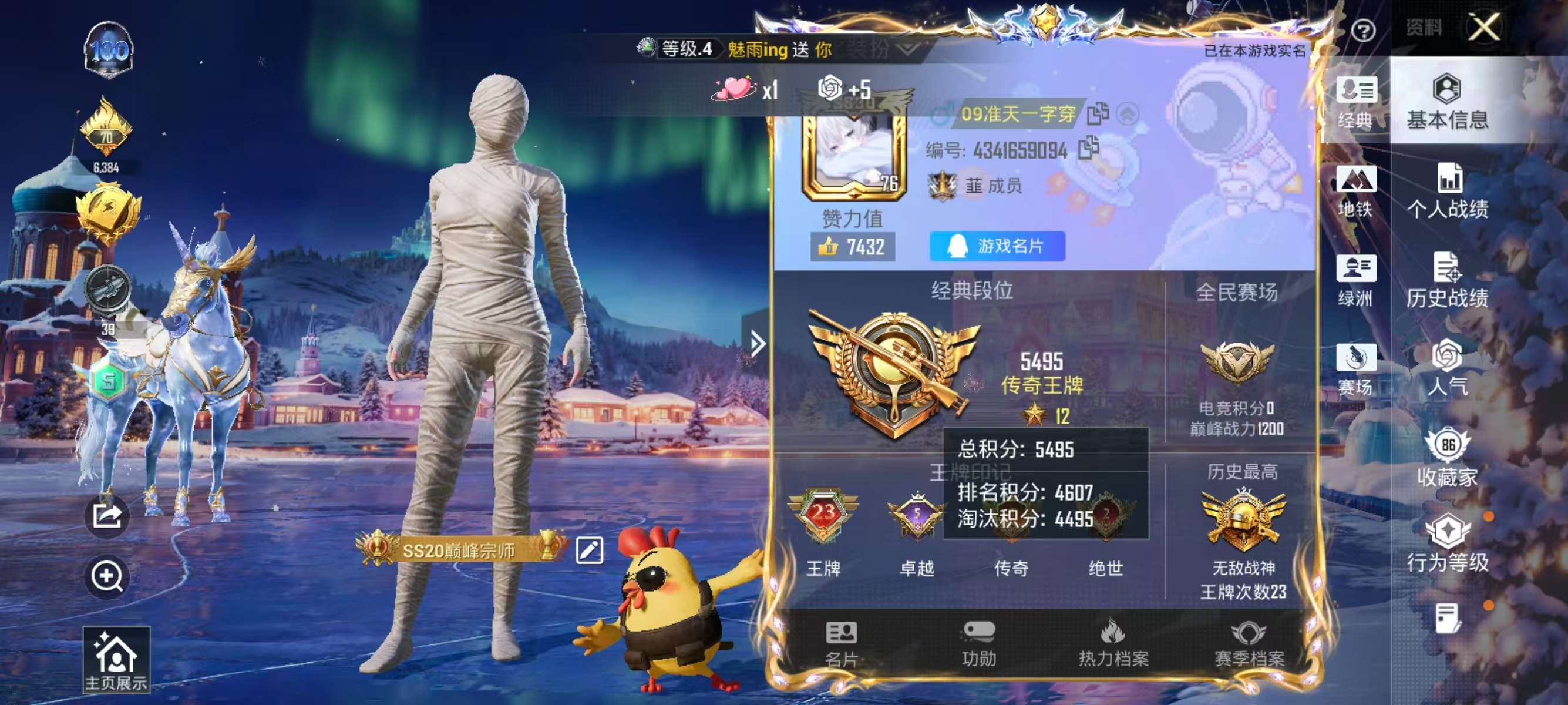 HPCMW412487和平精英账号详情图3