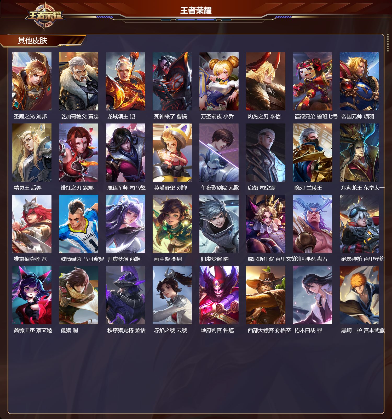 WZMK423844王者荣耀账号详情图5