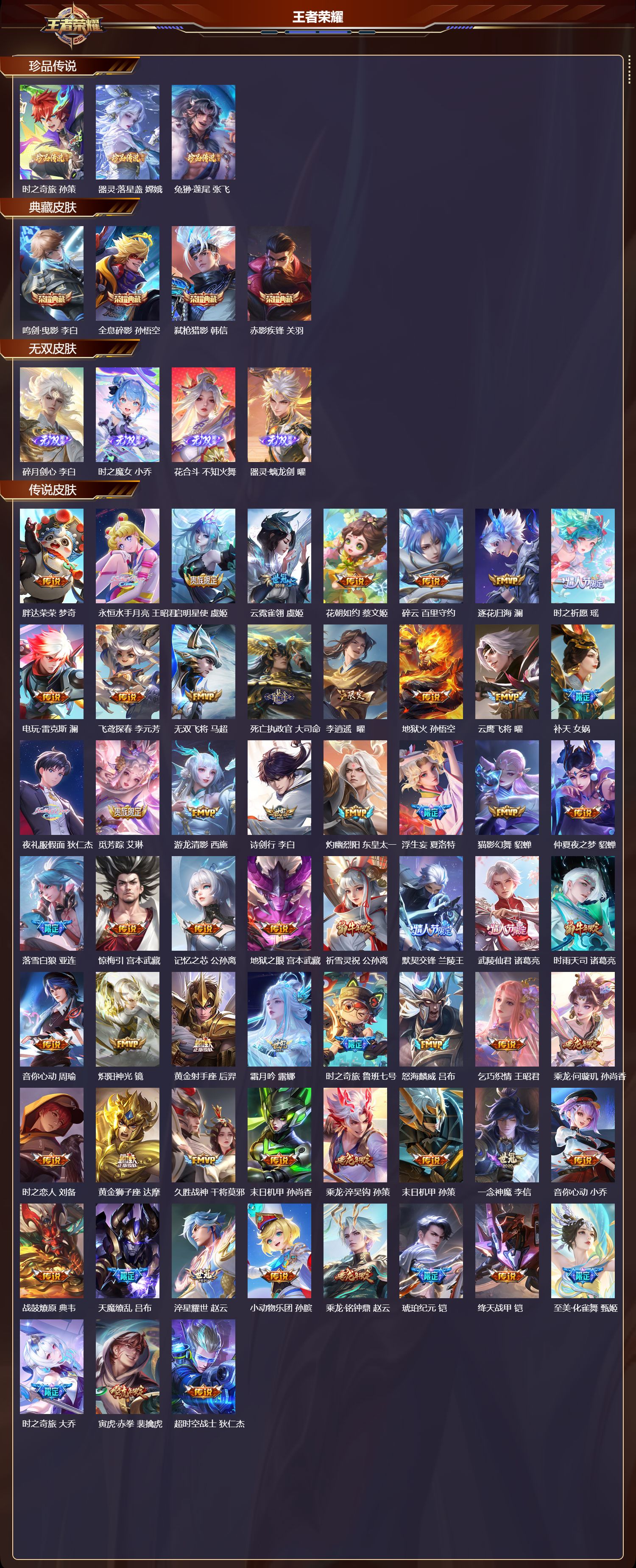 WZCMW420220王者荣耀账号详情图6