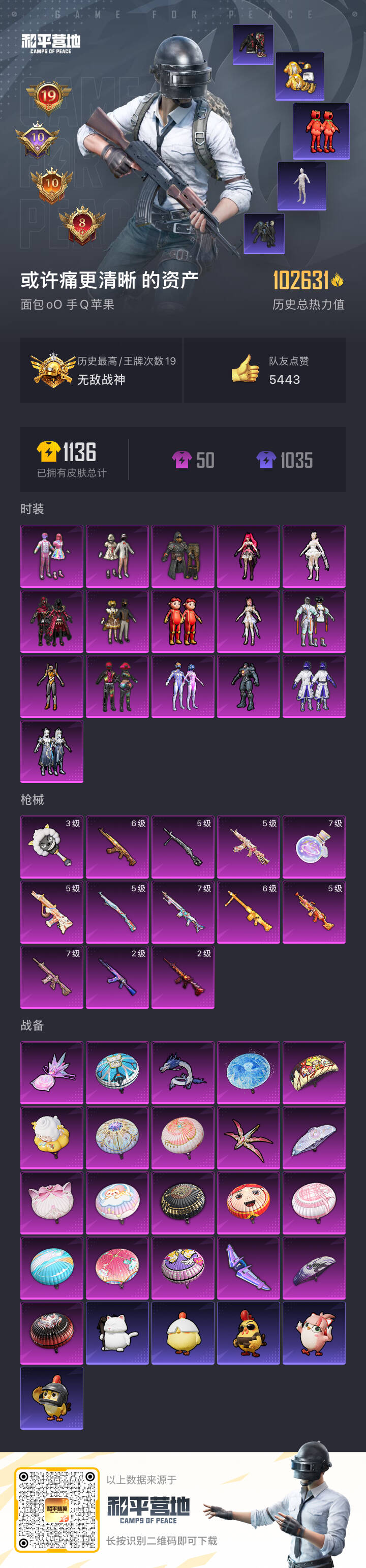 HPSJ412453和平精英账号详情图4 HPSJ412453和平精英账号详情图4