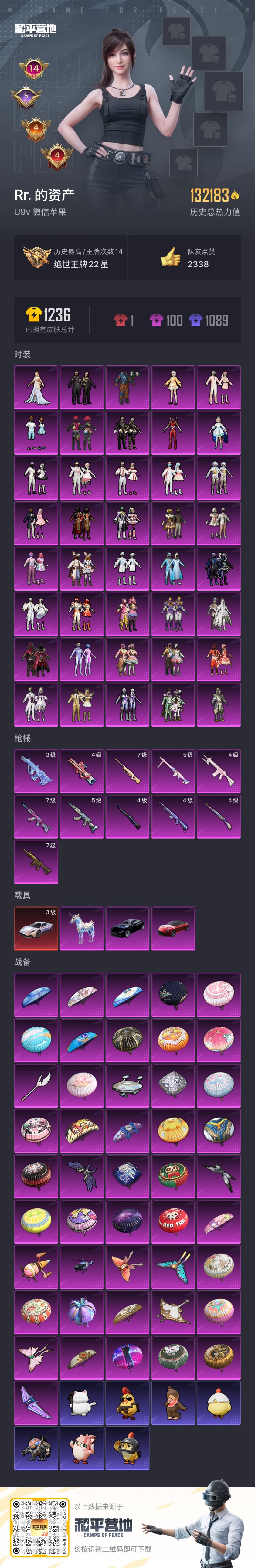 HPSJ412392和平精英账号详情图2