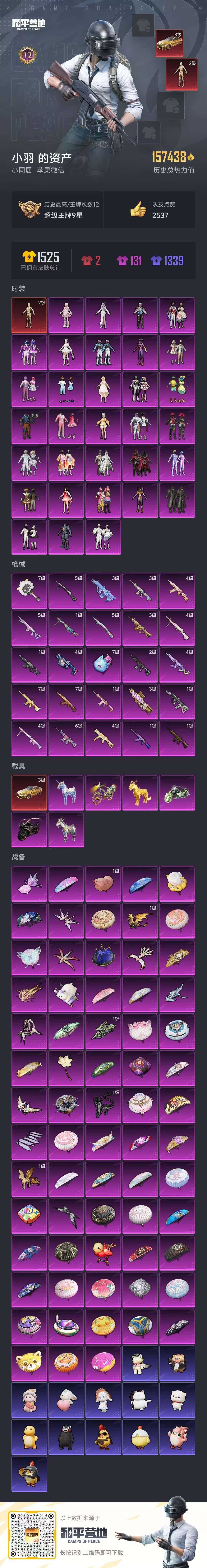 HPSJ412399和平精英账号详情图4