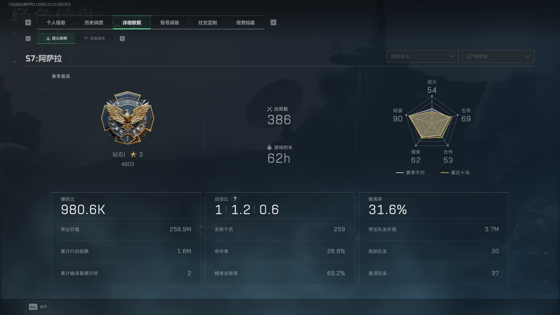 SJZQM44884三角洲行动账号详情图4