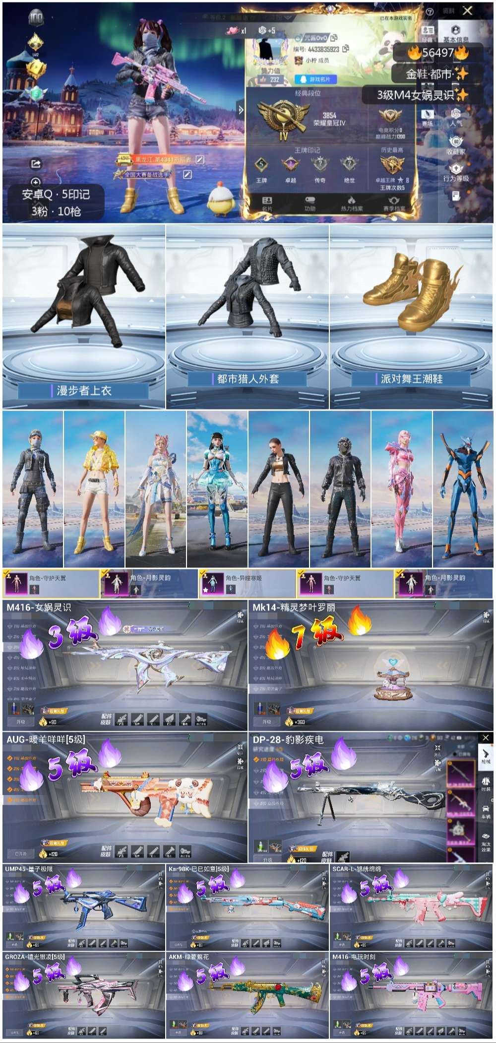 HPSJ412437和平精英账号详情图4