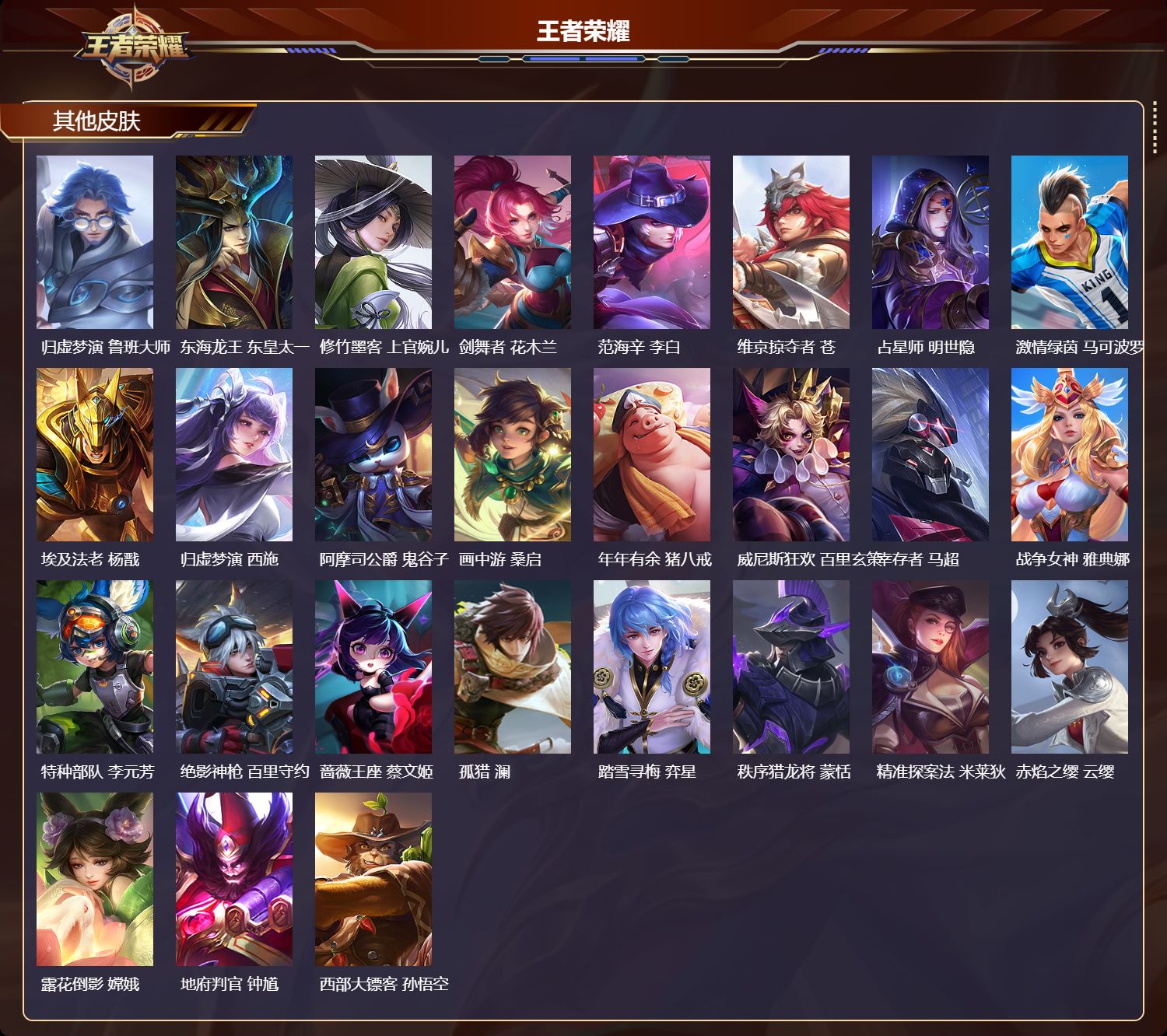 WZCMW420152王者荣耀账号详情图8