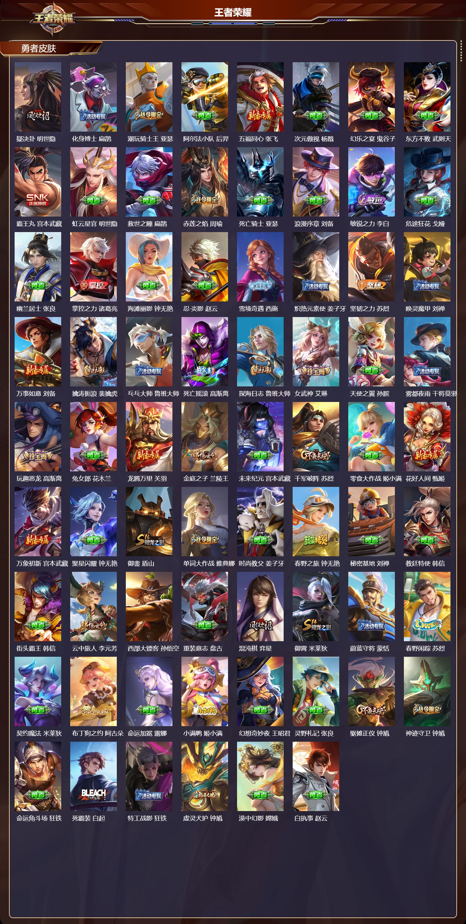 WZCMW420253王者荣耀账号详情图8