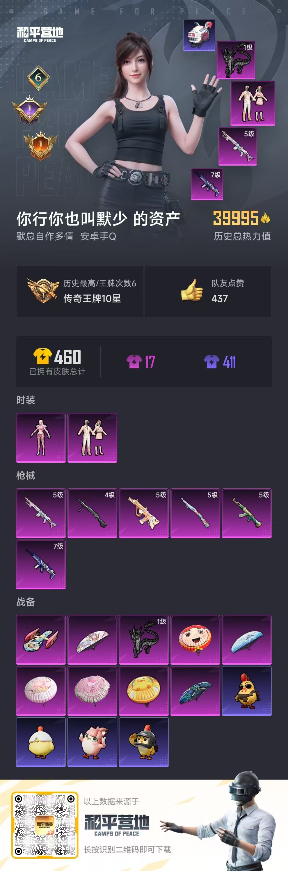 HPCMW412511和平精英账号详情图3