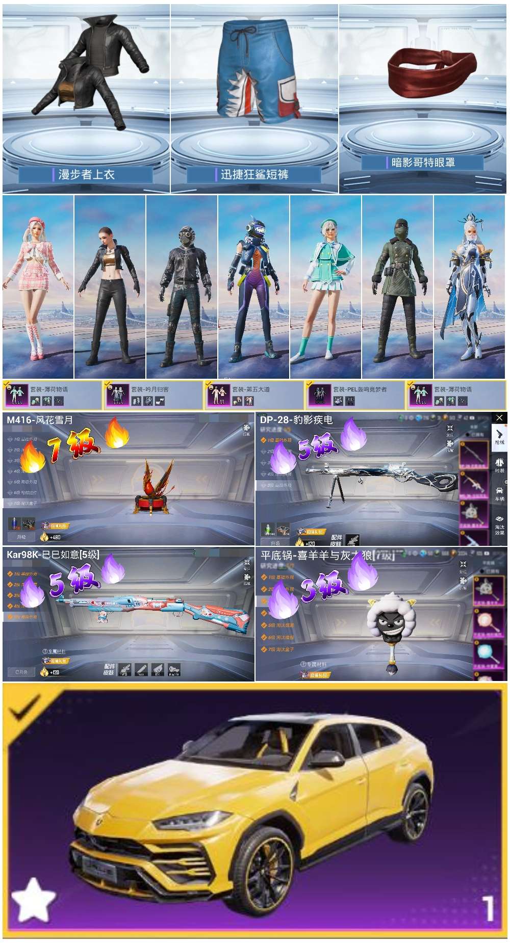 HPSJ412433和平精英账号详情图4