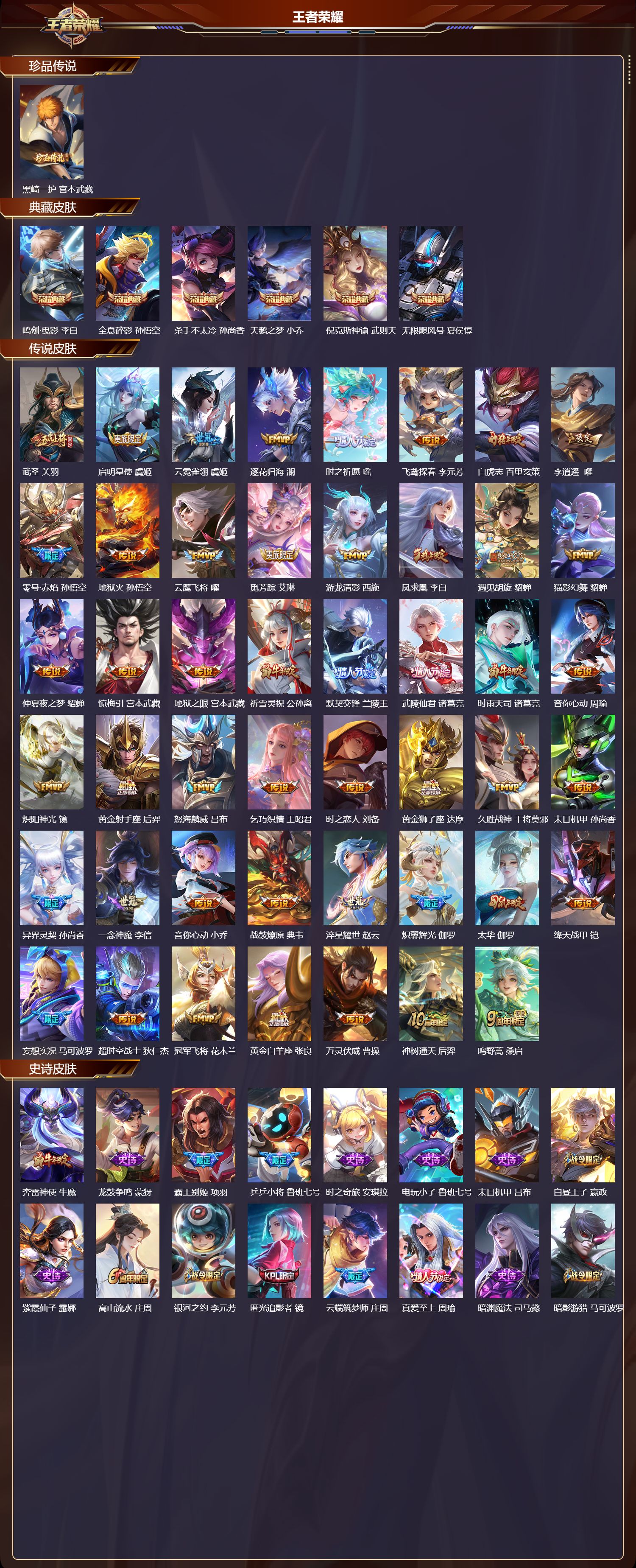 WZCMW420204王者荣耀账号详情图7 WZCMW420204王者荣耀账号详情图7