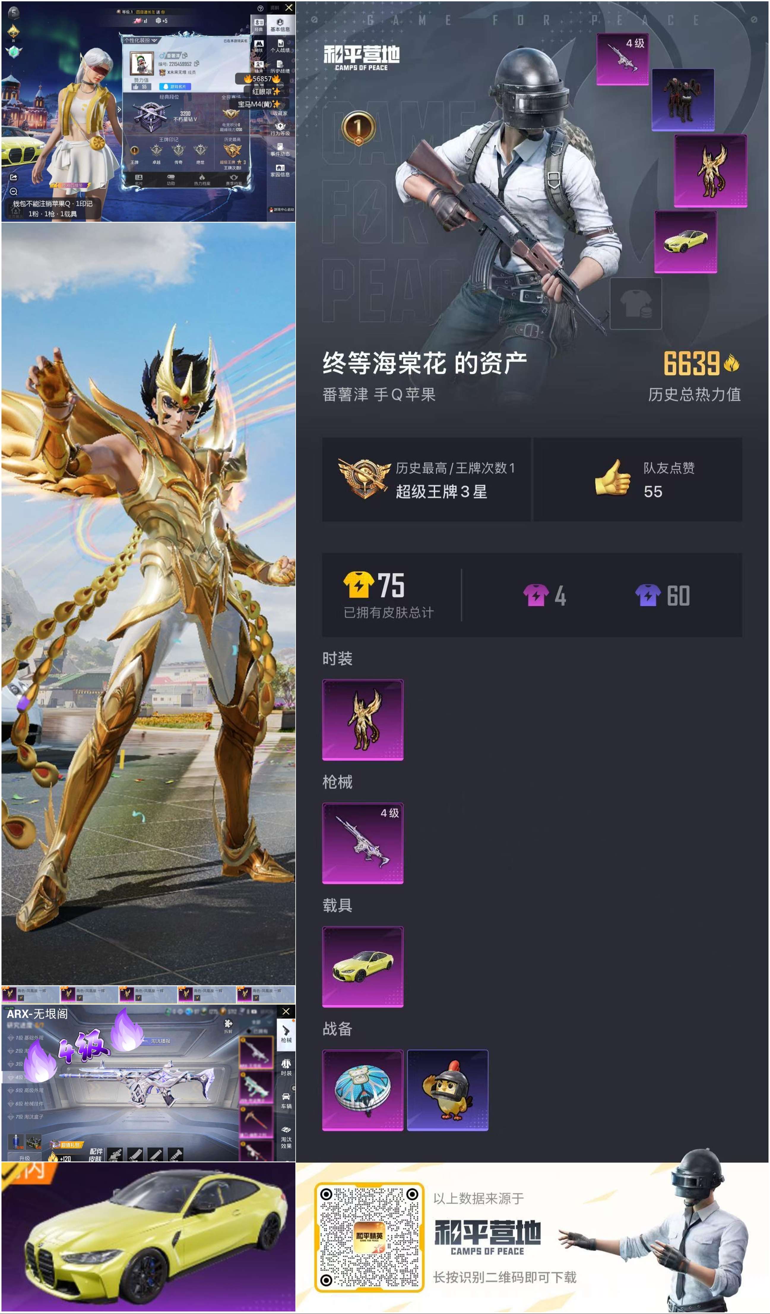 HPCMW417910和平精英账号详情图3