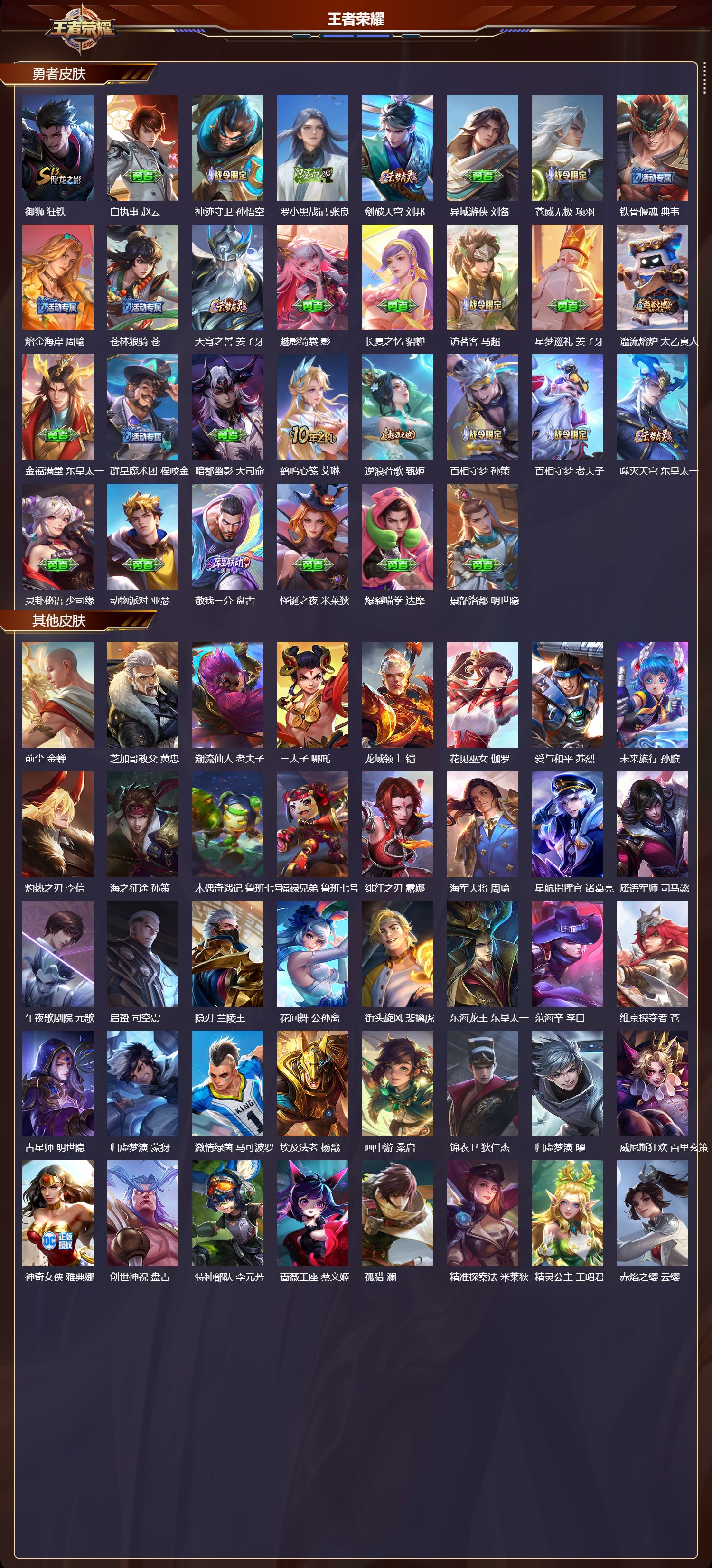 WZCMW420286王者荣耀账号详情图8