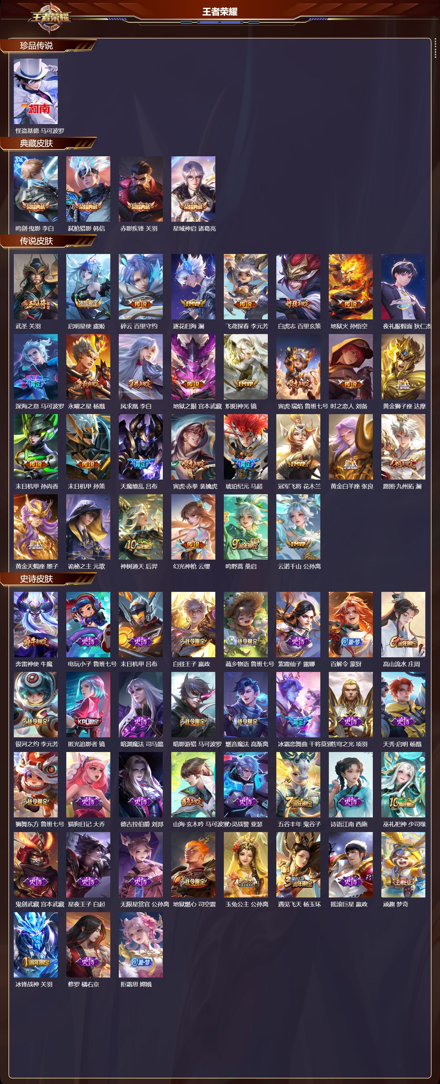 WZCMW420185王者荣耀账号详情图7