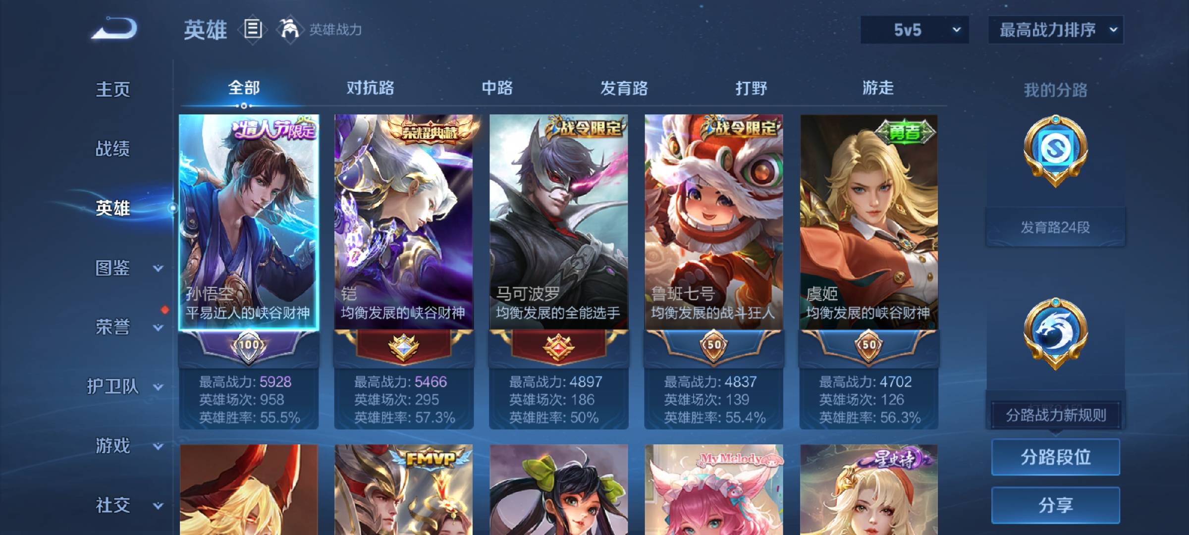 WZCMW420233王者荣耀账号详情图3