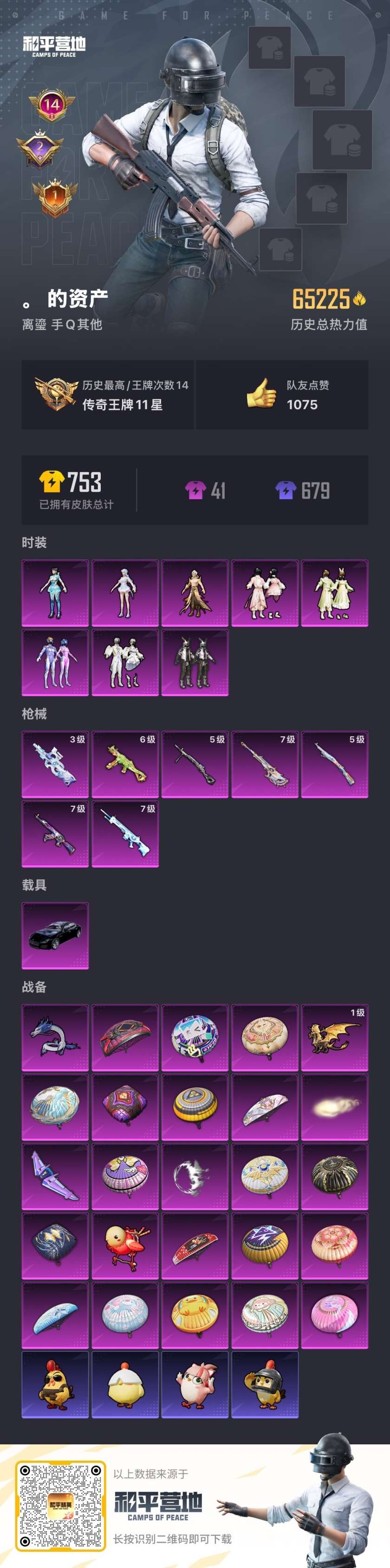 HPCMW417900和平精英账号详情图4