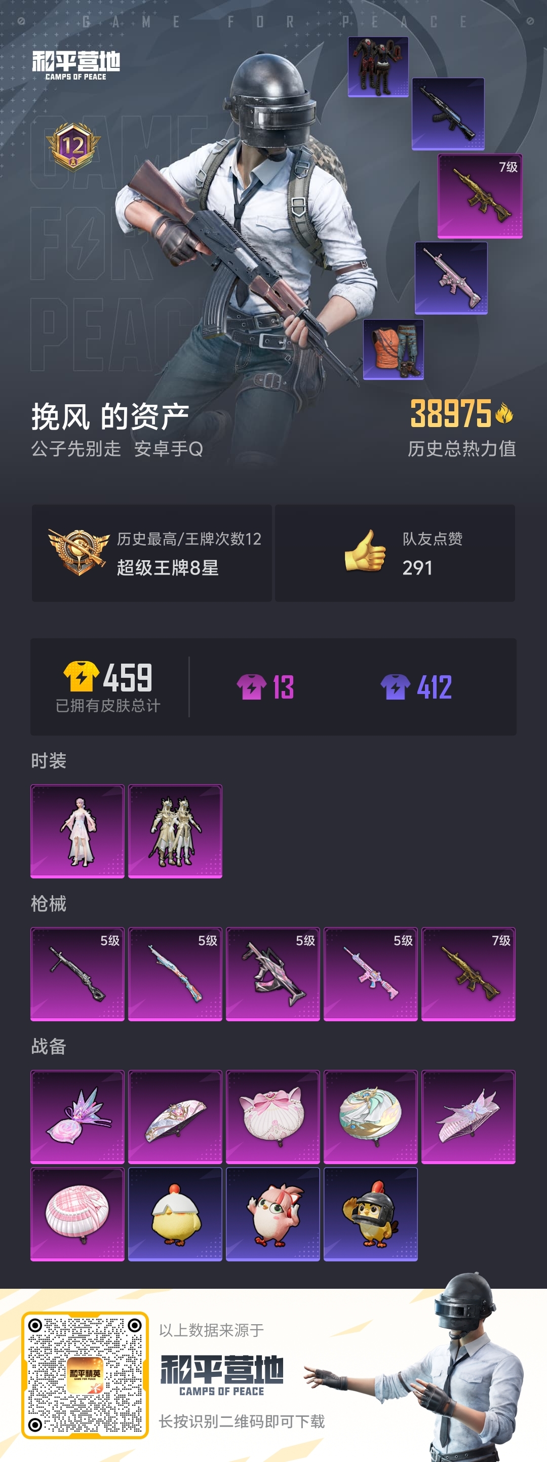 HPCMW412728和平精英账号详情图4