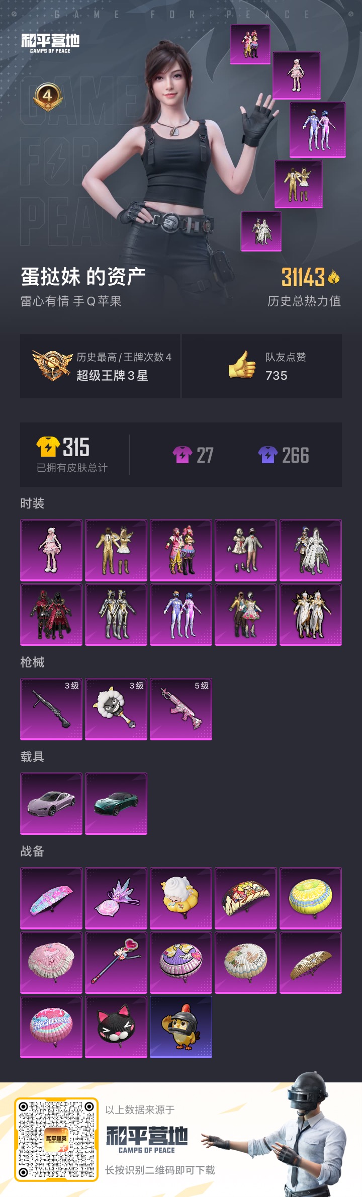 HPCMW416711和平精英账号详情图14