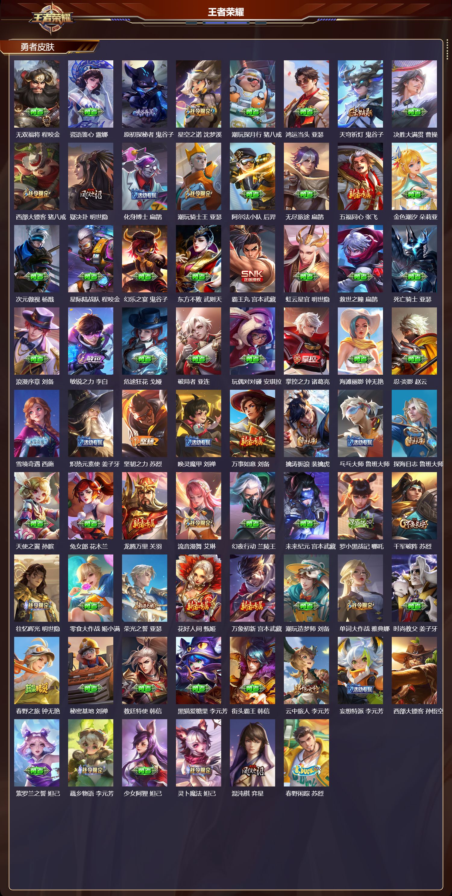 WZCMW420220王者荣耀账号详情图10