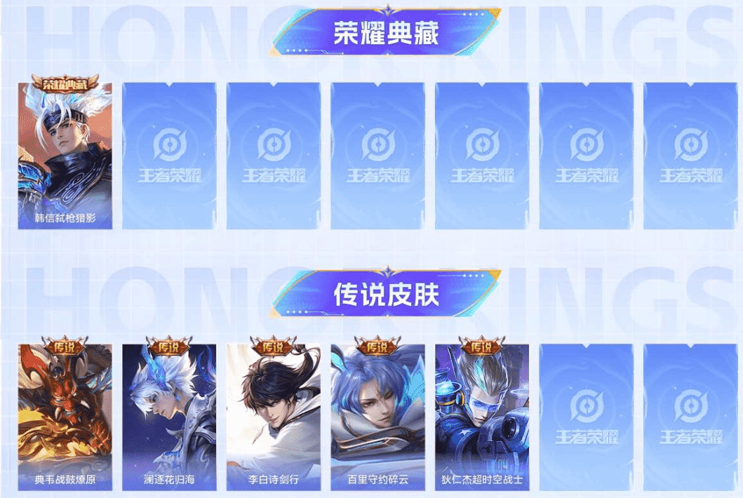 WZCMW421196王者荣耀账号详情图2 WZCMW421196王者荣耀账号详情图2