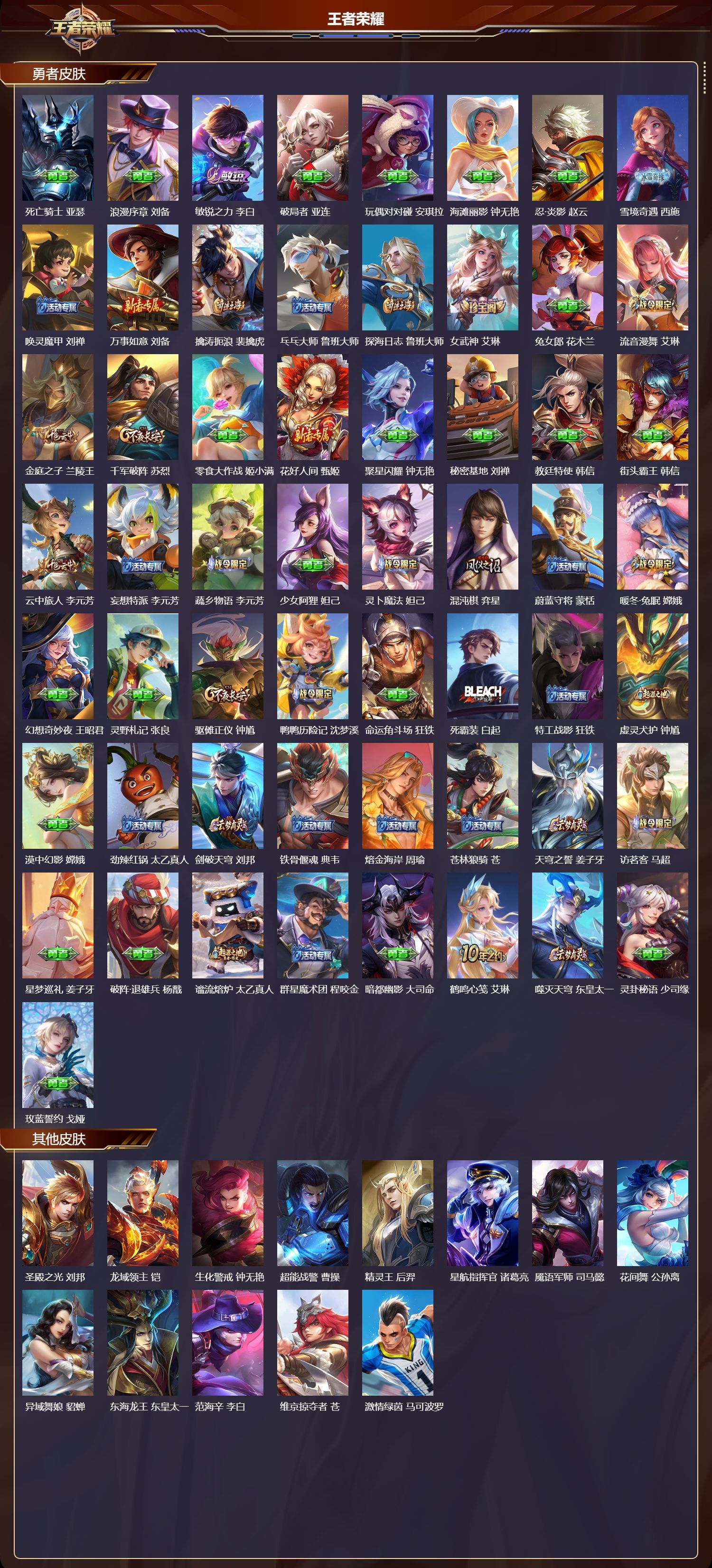 WZQM423836王者荣耀账号详情图5 WZQM423836王者荣耀账号详情图5