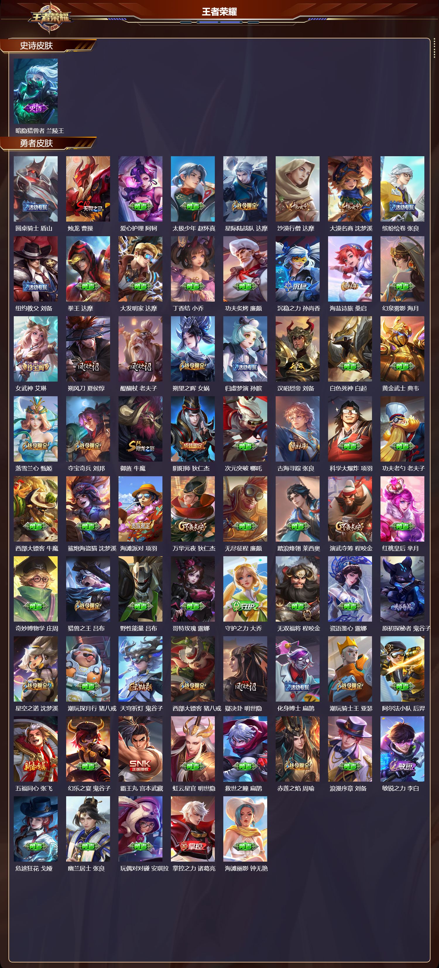 WZMK423826王者荣耀账号详情图4 WZMK423826王者荣耀账号详情图4