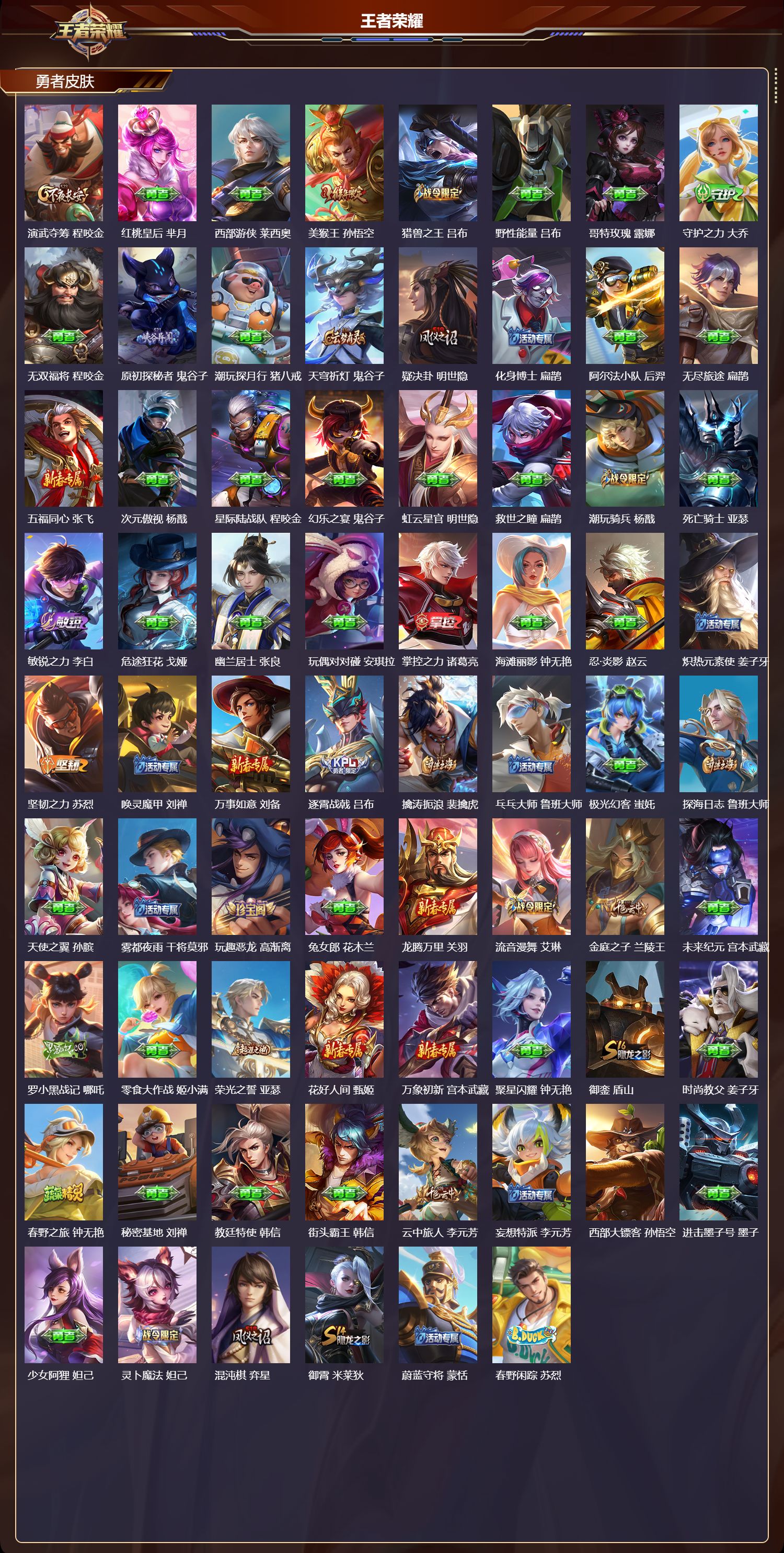 WZCMW420151王者荣耀账号详情图8