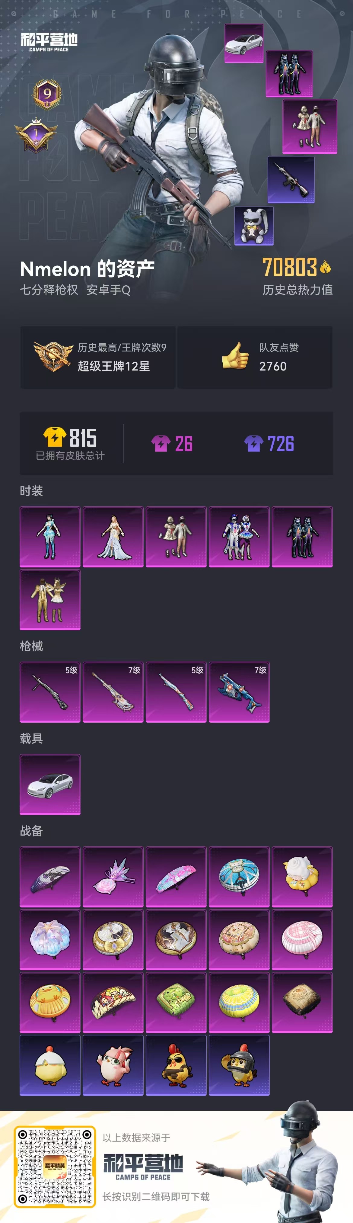 HPCMW417929和平精英账号详情图4 HPCMW417929和平精英账号详情图4