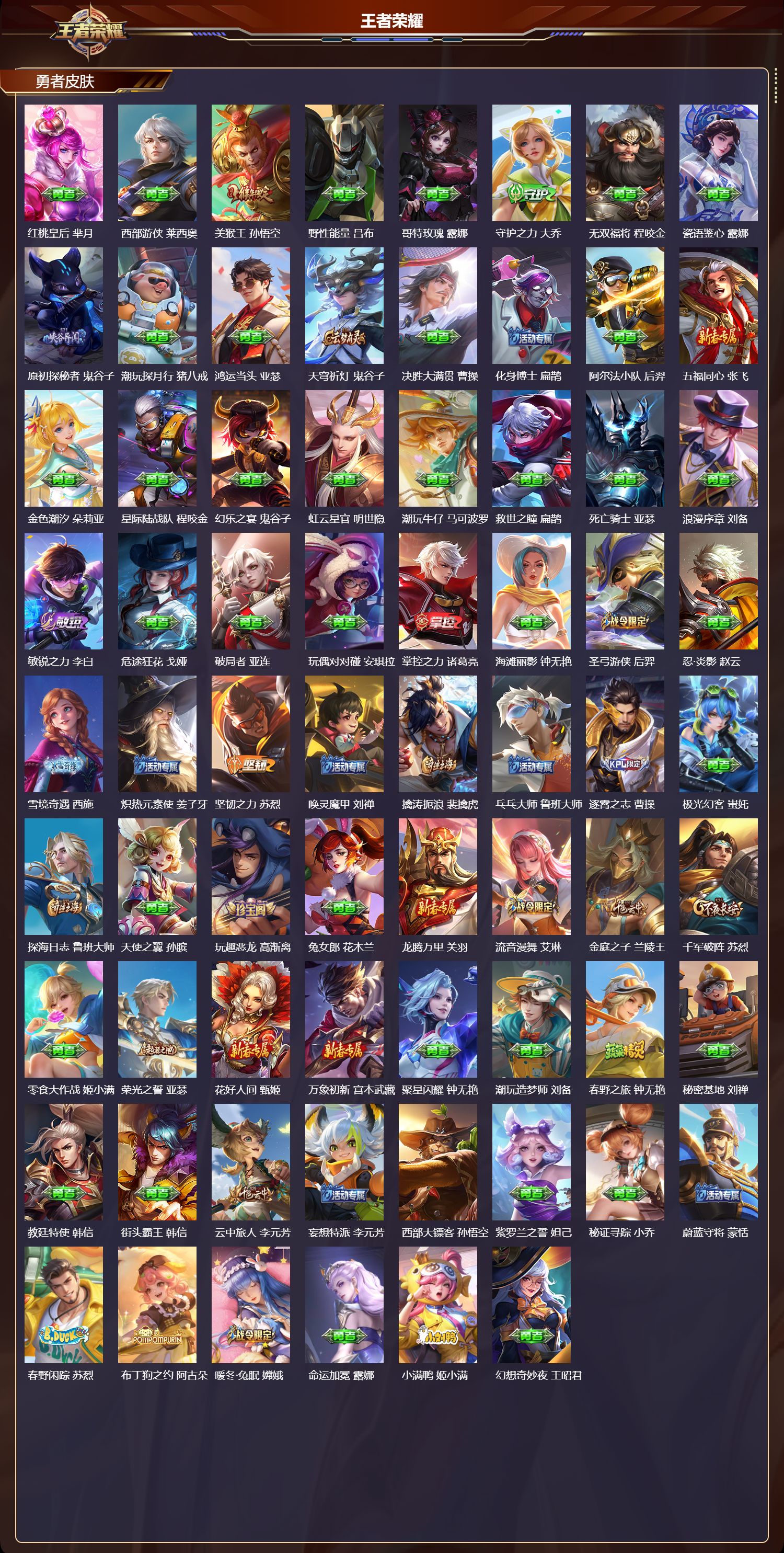 WZCMW420165王者荣耀账号详情图8