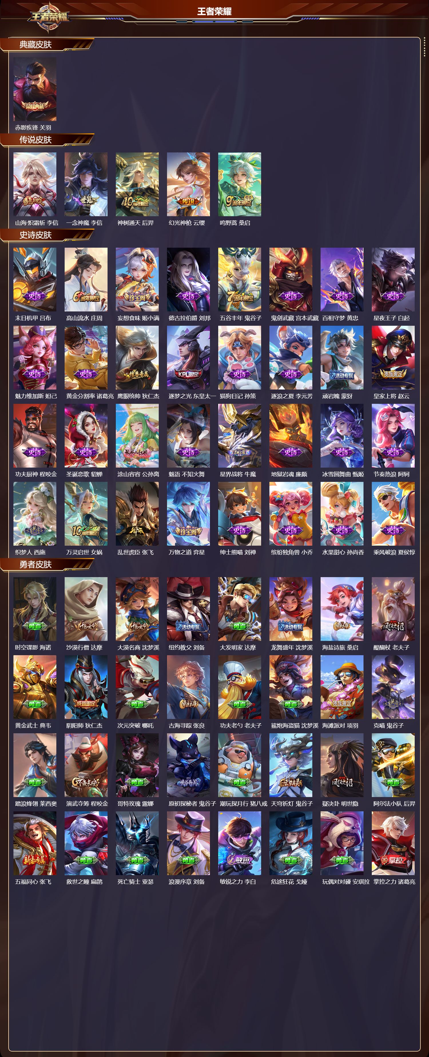 WZMK423814王者荣耀账号详情图2 WZMK423814王者荣耀账号详情图2