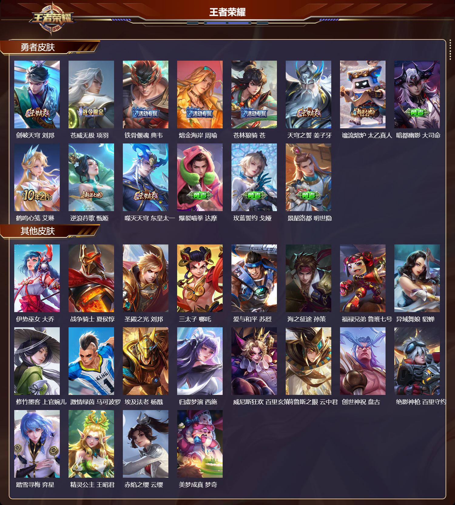 WZCMW422387王者荣耀账号详情图3