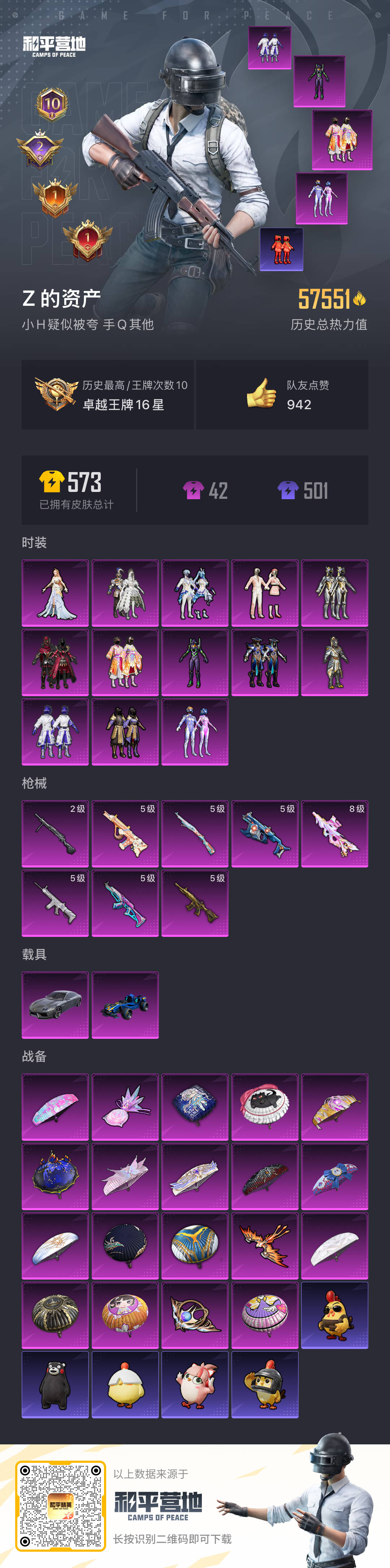 HPCMW412480和平精英账号详情图3 HPCMW412480和平精英账号详情图3