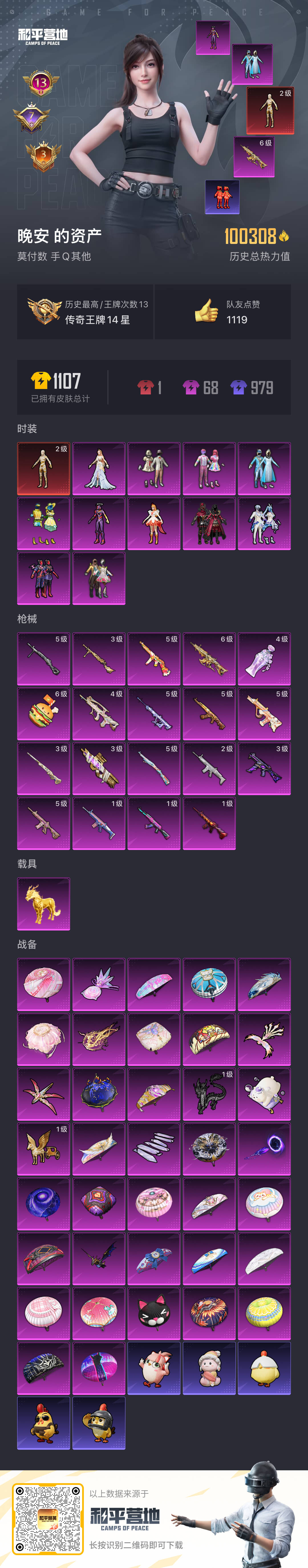 HPSJ412492和平精英账号详情图3 HPSJ412492和平精英账号详情图3