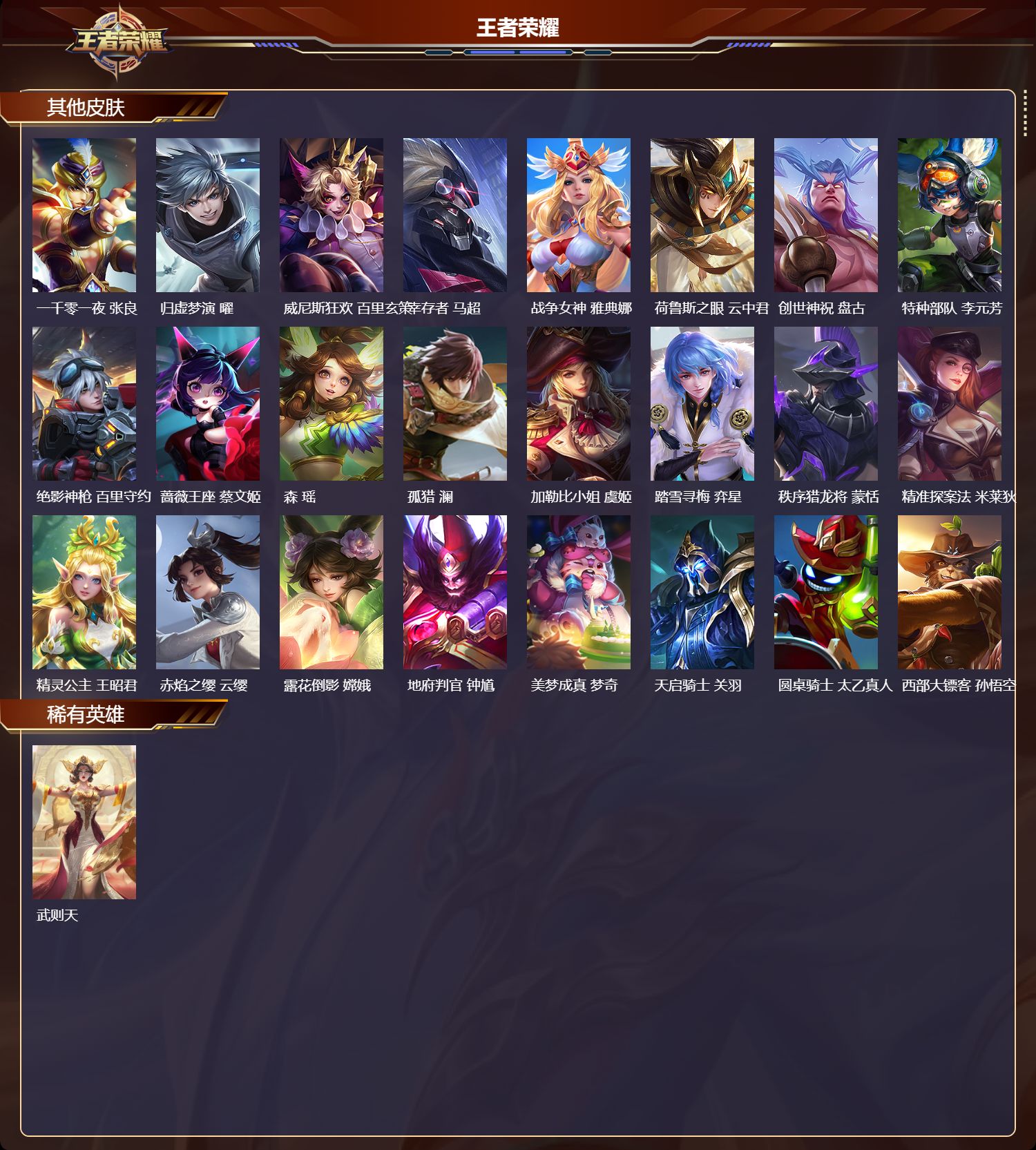 WZCMW424150王者荣耀账号详情图10