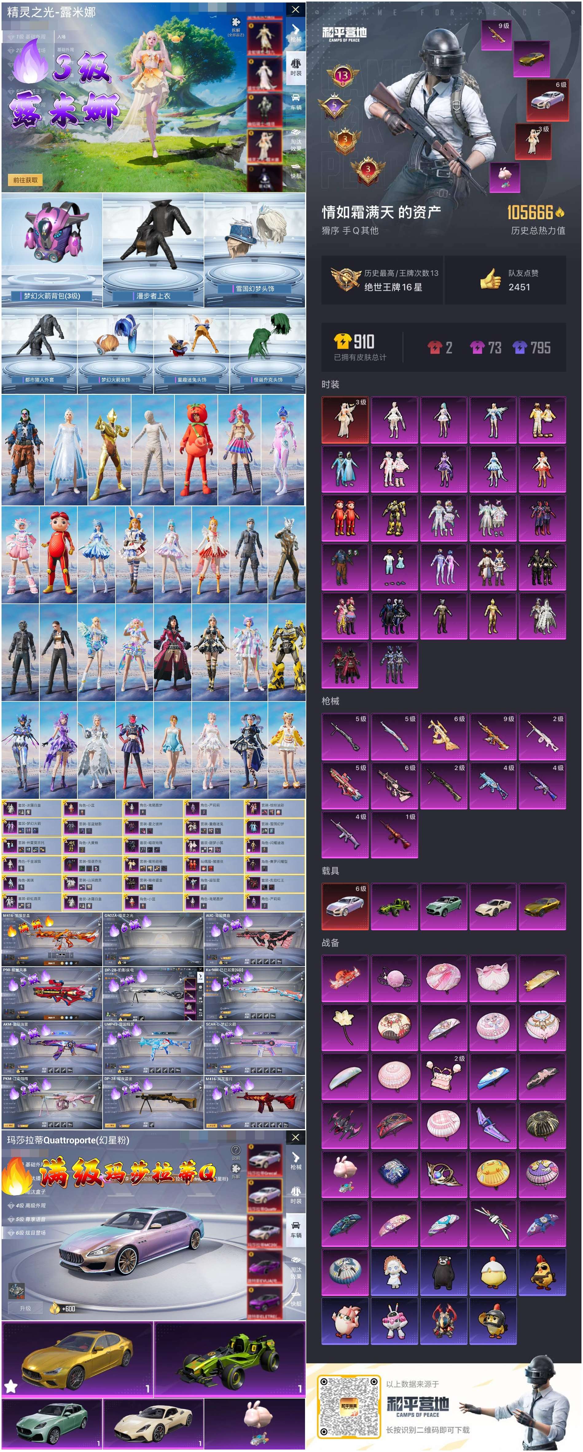 HPSJ420036和平精英账号详情图4