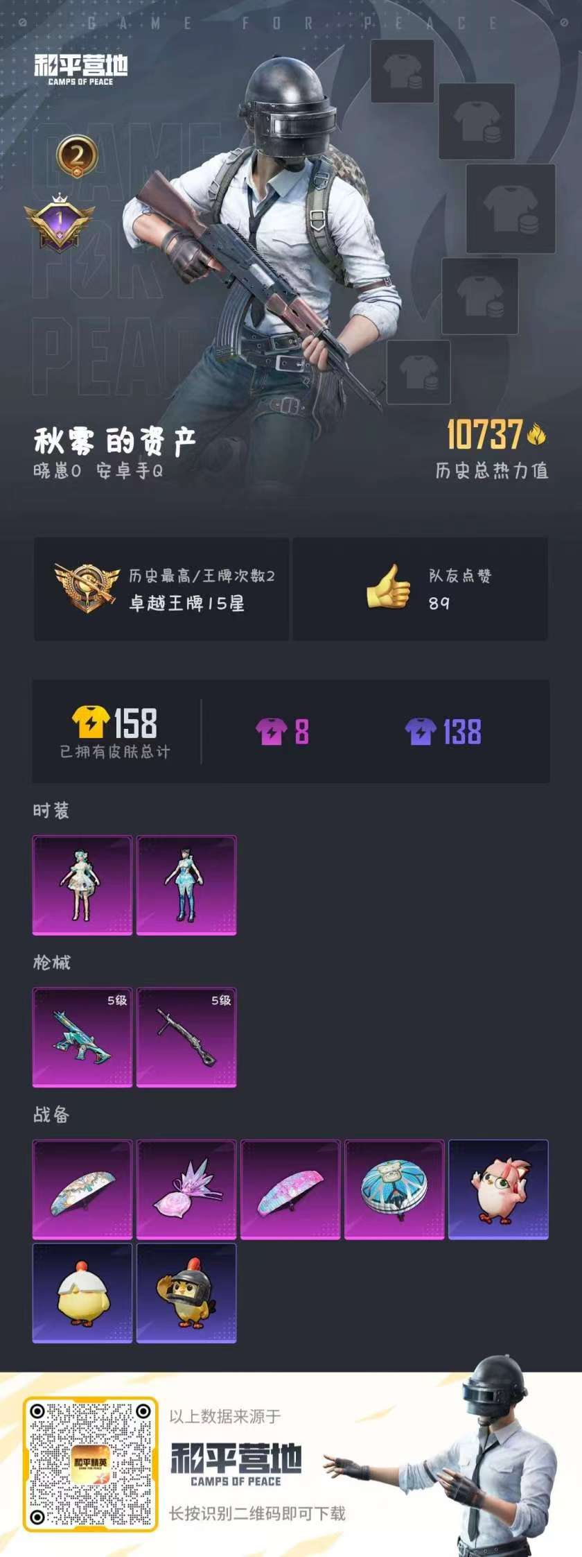 HPCMW413853和平精英账号详情图2