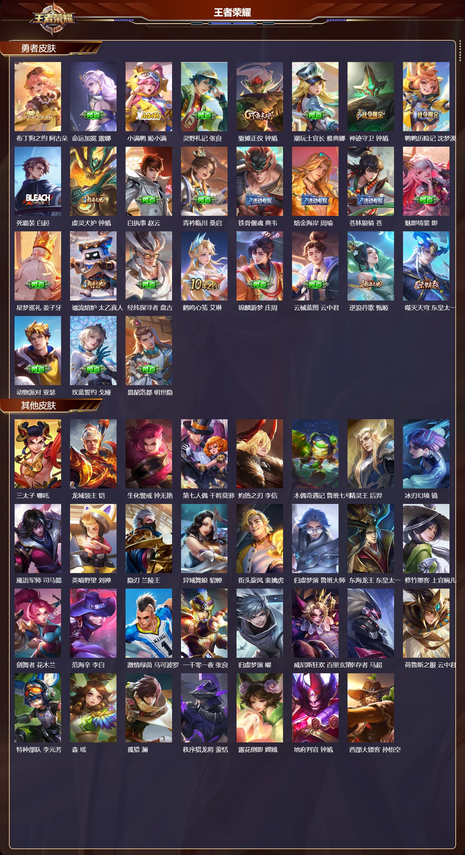 WZQM429537王者荣耀账号详情图5