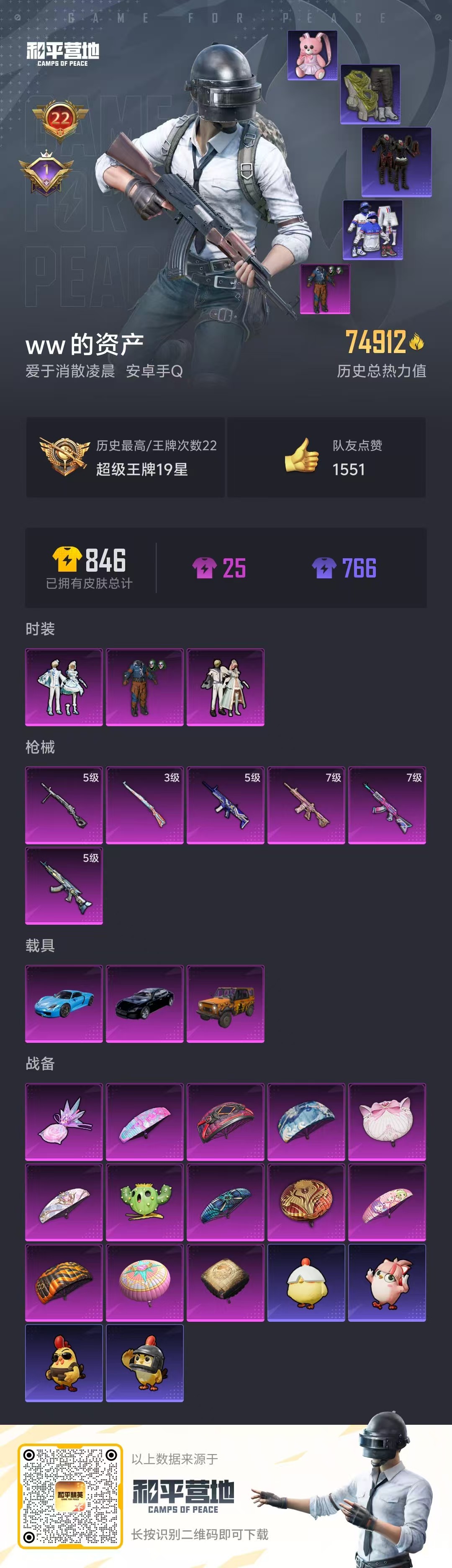 HPCMW413965和平精英账号详情图4