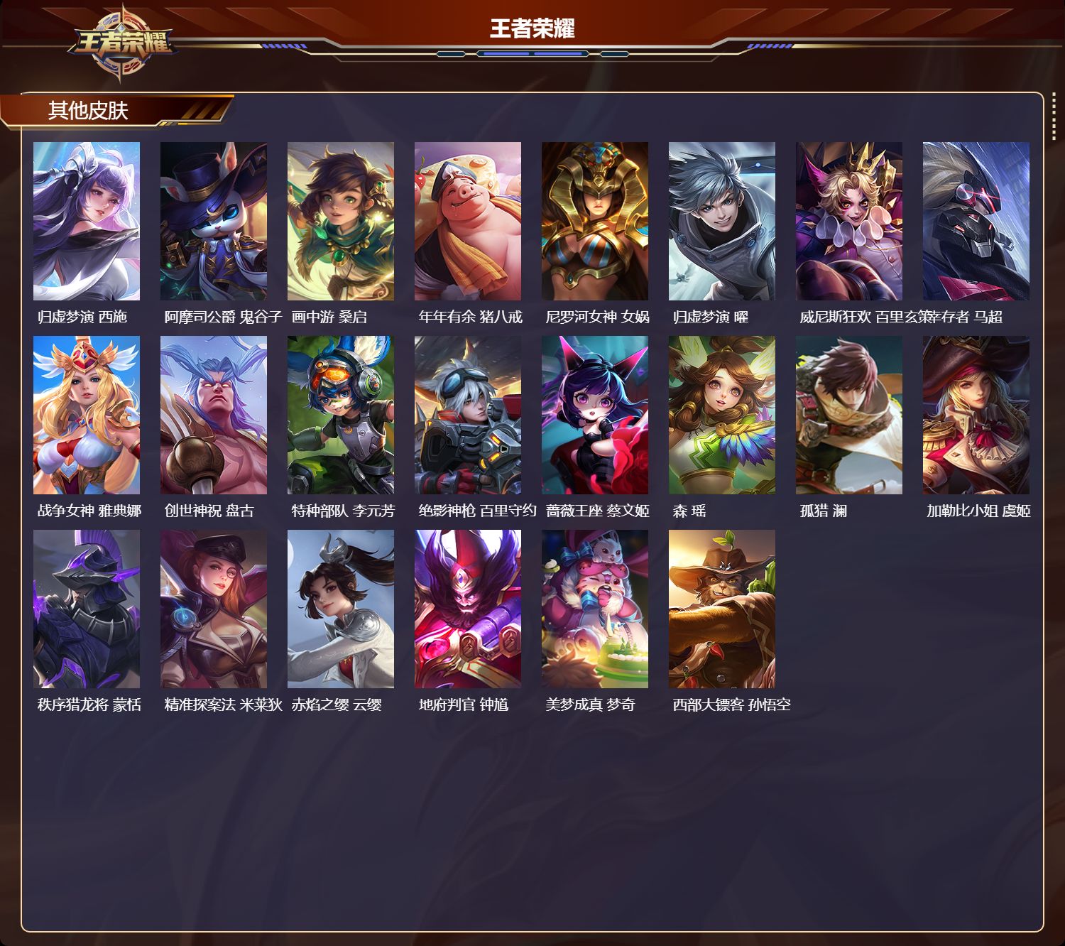 WZQM429586王者荣耀账号详情图6