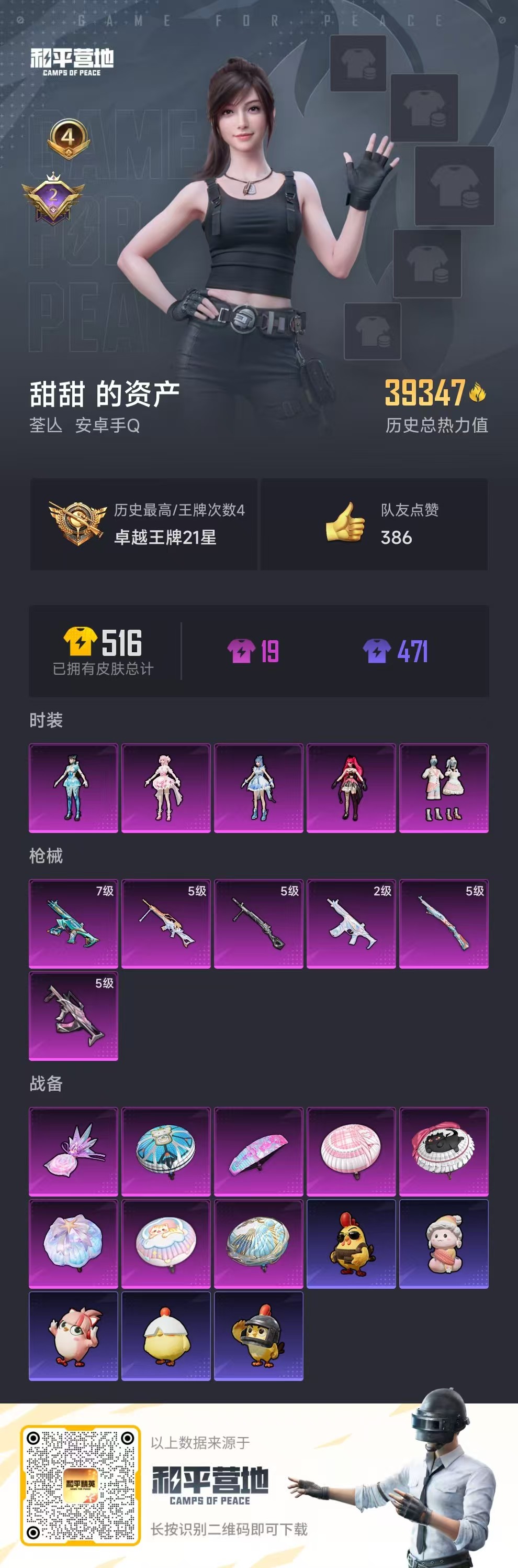 HPCMW413876和平精英账号详情图2