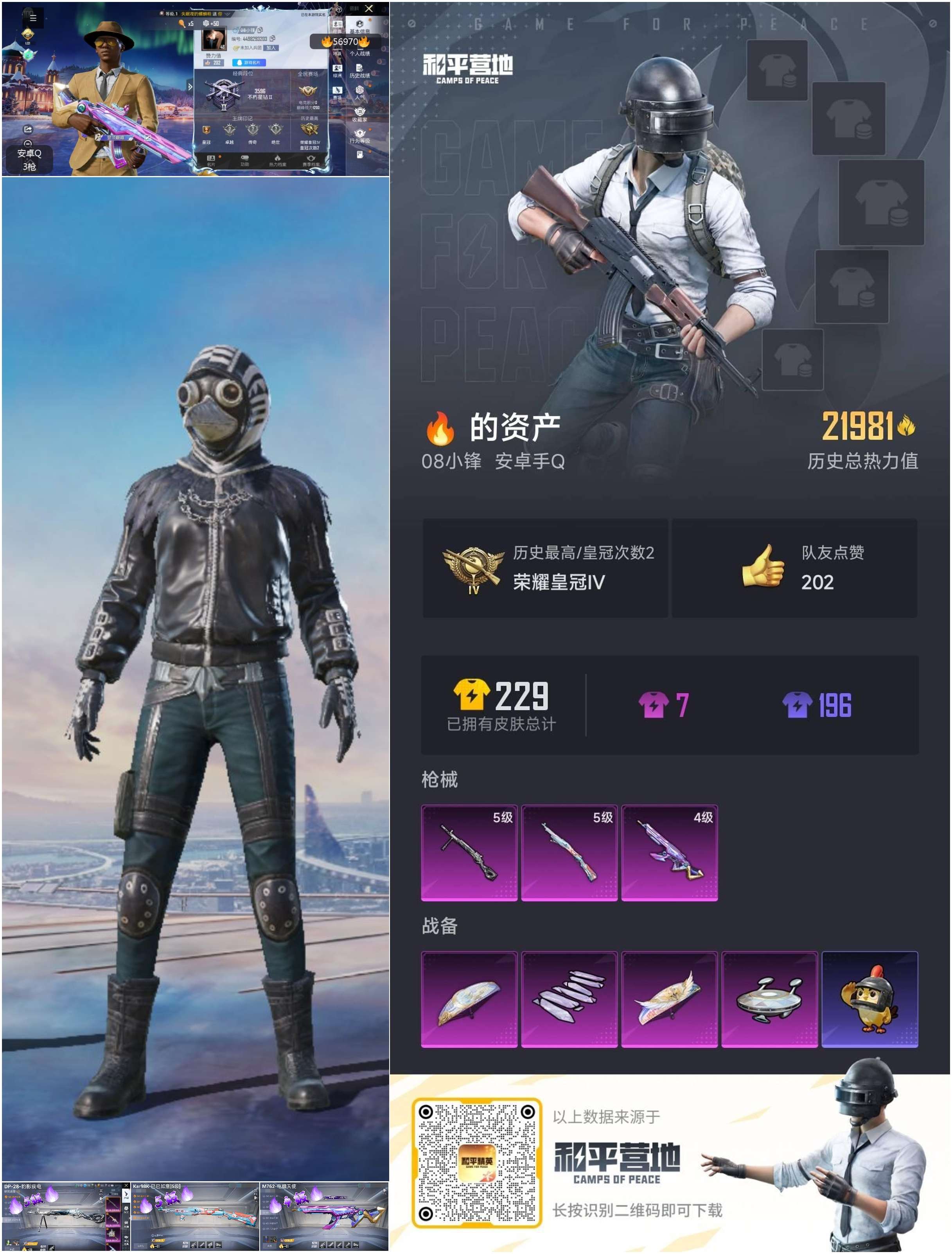 HPSJ420065和平精英账号详情图4