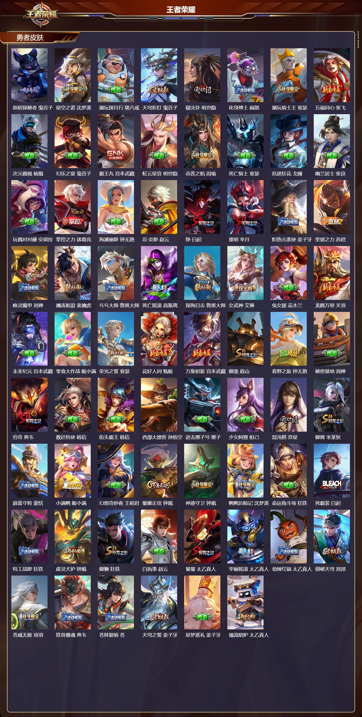 WZCMW424050王者荣耀账号详情图8