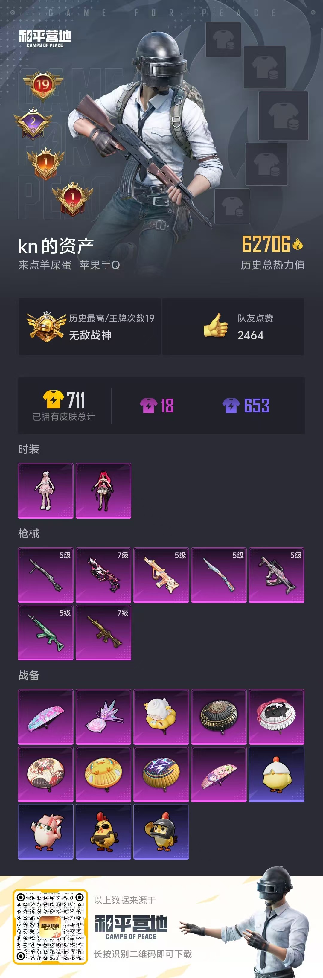 HPSJ413963和平精英账号详情图4