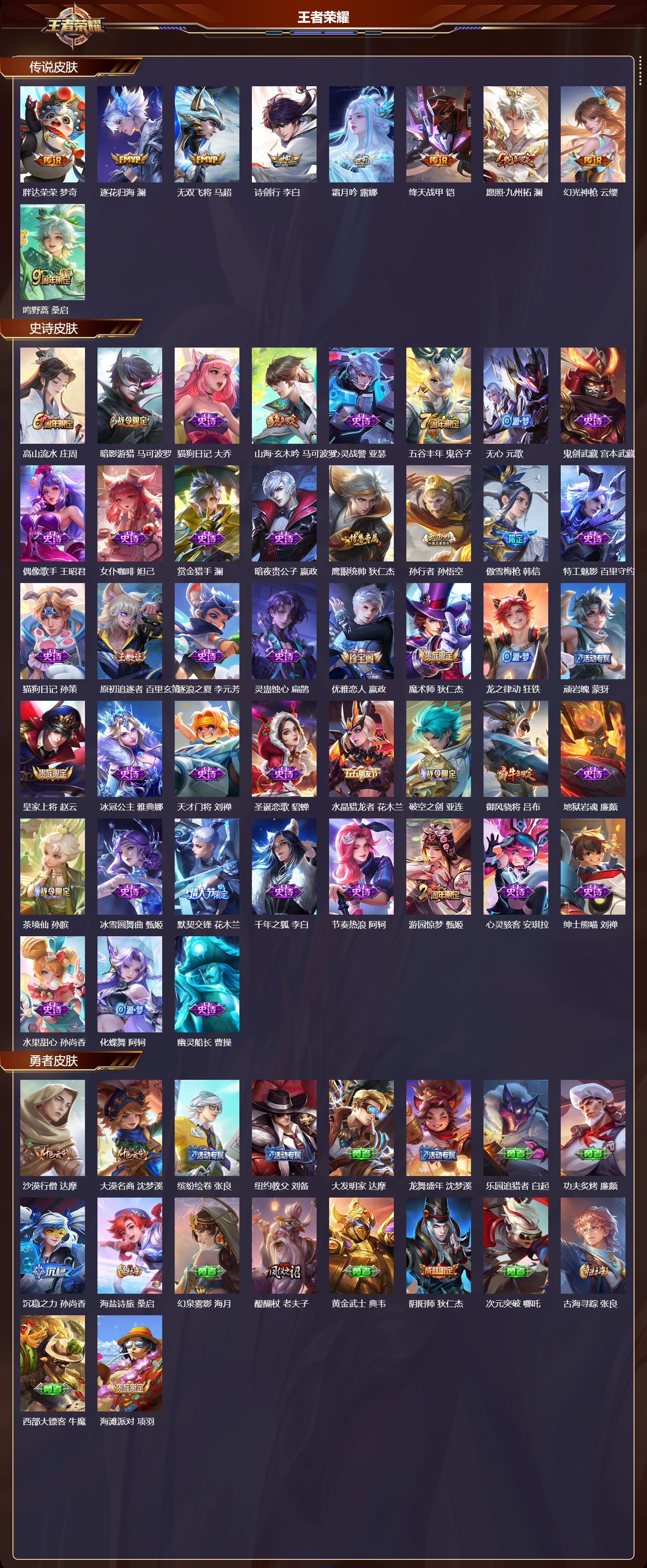 WZCMW429860王者荣耀账号详情图2 WZCMW429860王者荣耀账号详情图2