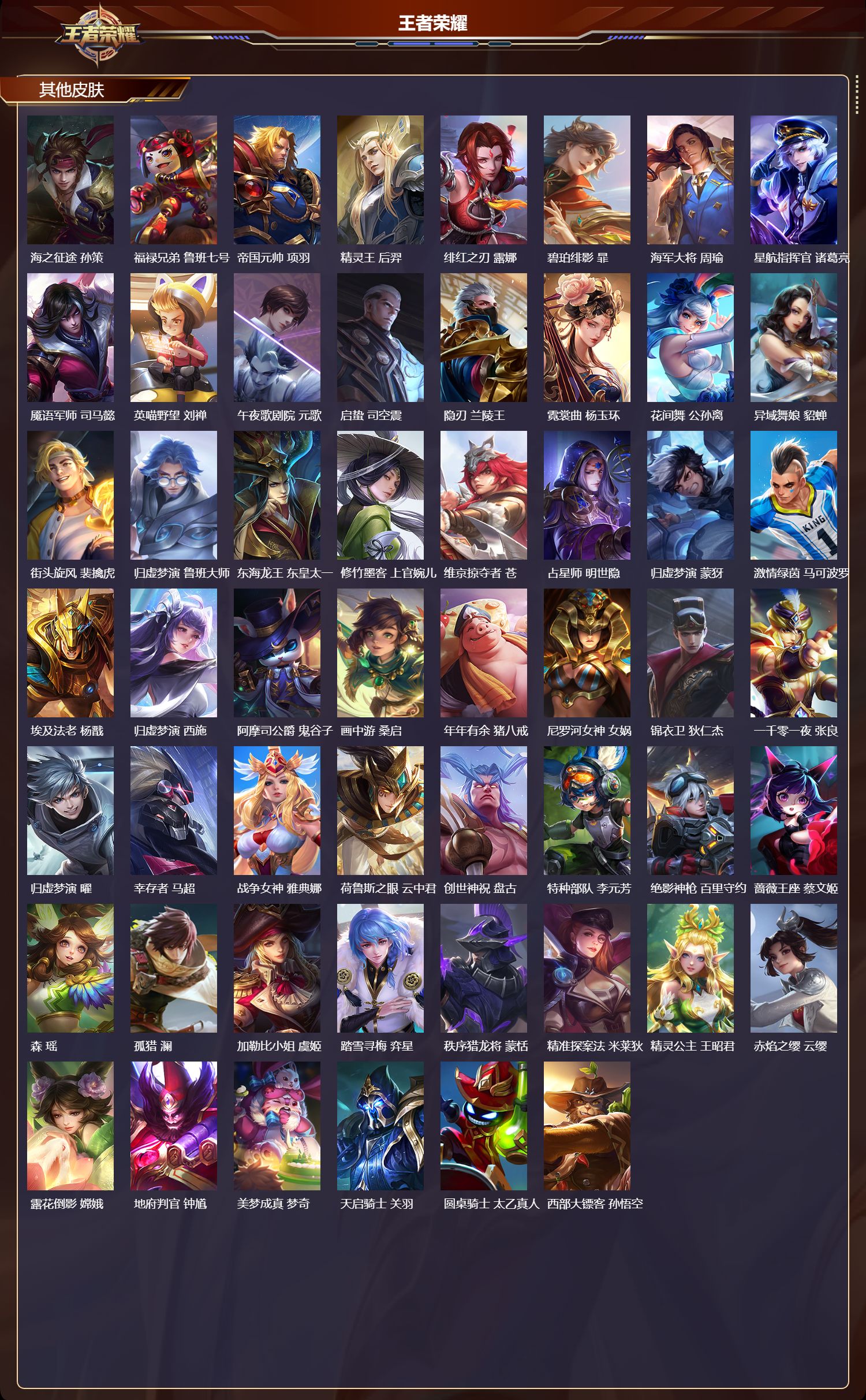 WZMK429559王者荣耀账号详情图6