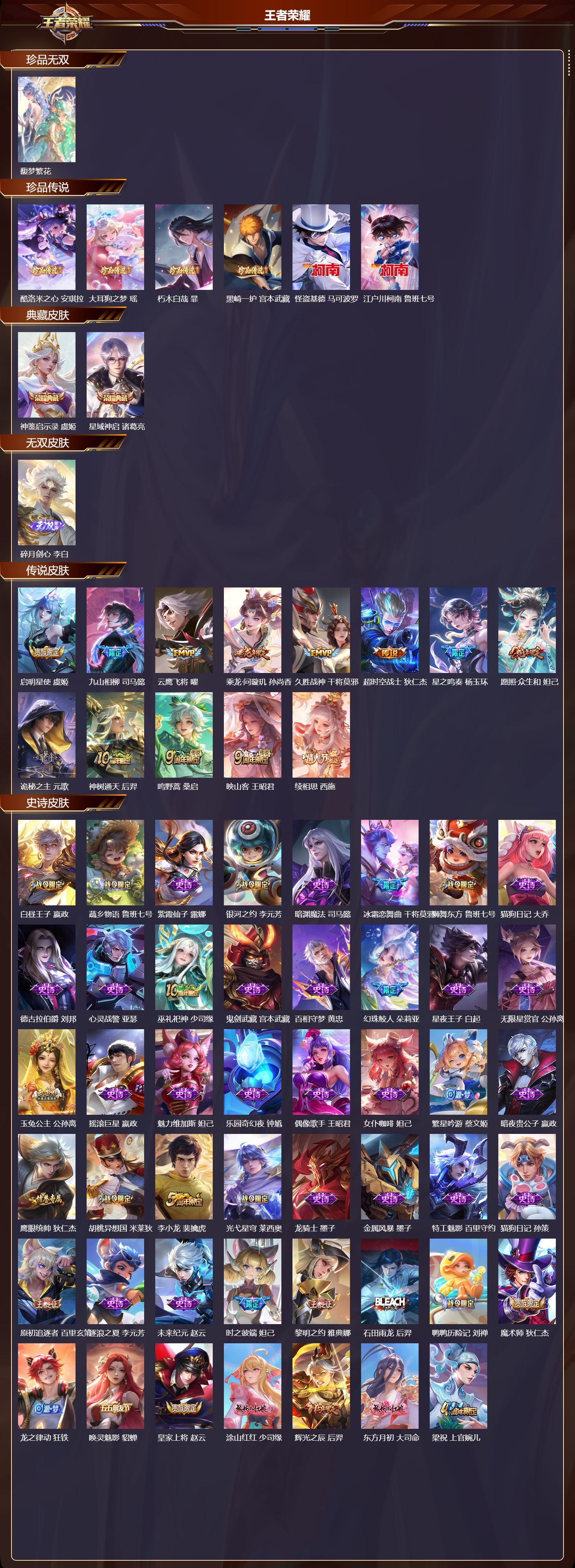 WZCMW423894王者荣耀账号详情图8