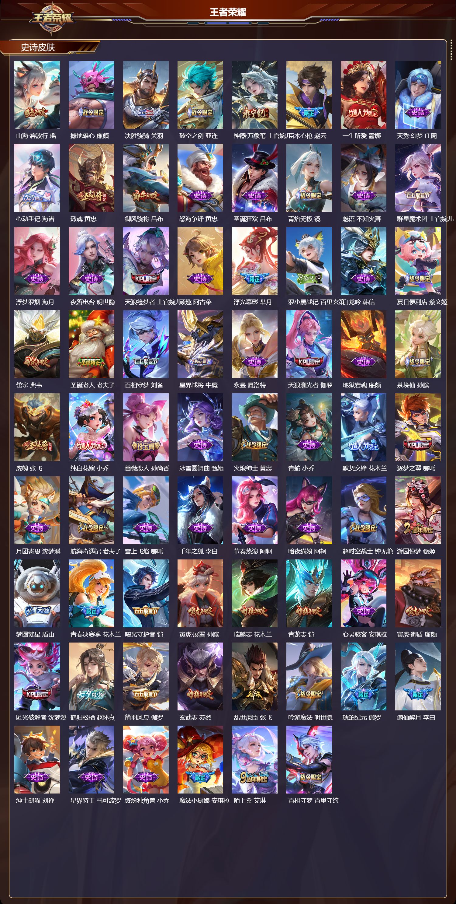 WZCMW422485王者荣耀账号详情图42